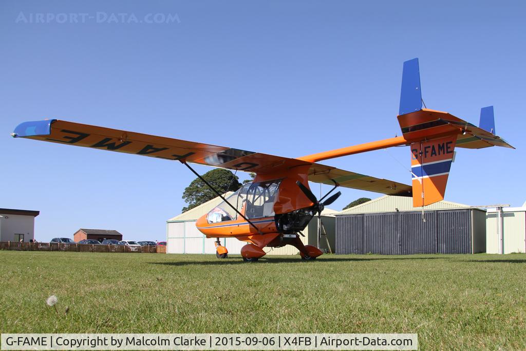 G-FAME, 1997 CFM Starstreak Shadow SA-II C/N PFA 206A-12973, CFM Starstreak Shadow SA-II, Fishburn Airfield UK, September 6th 2015.