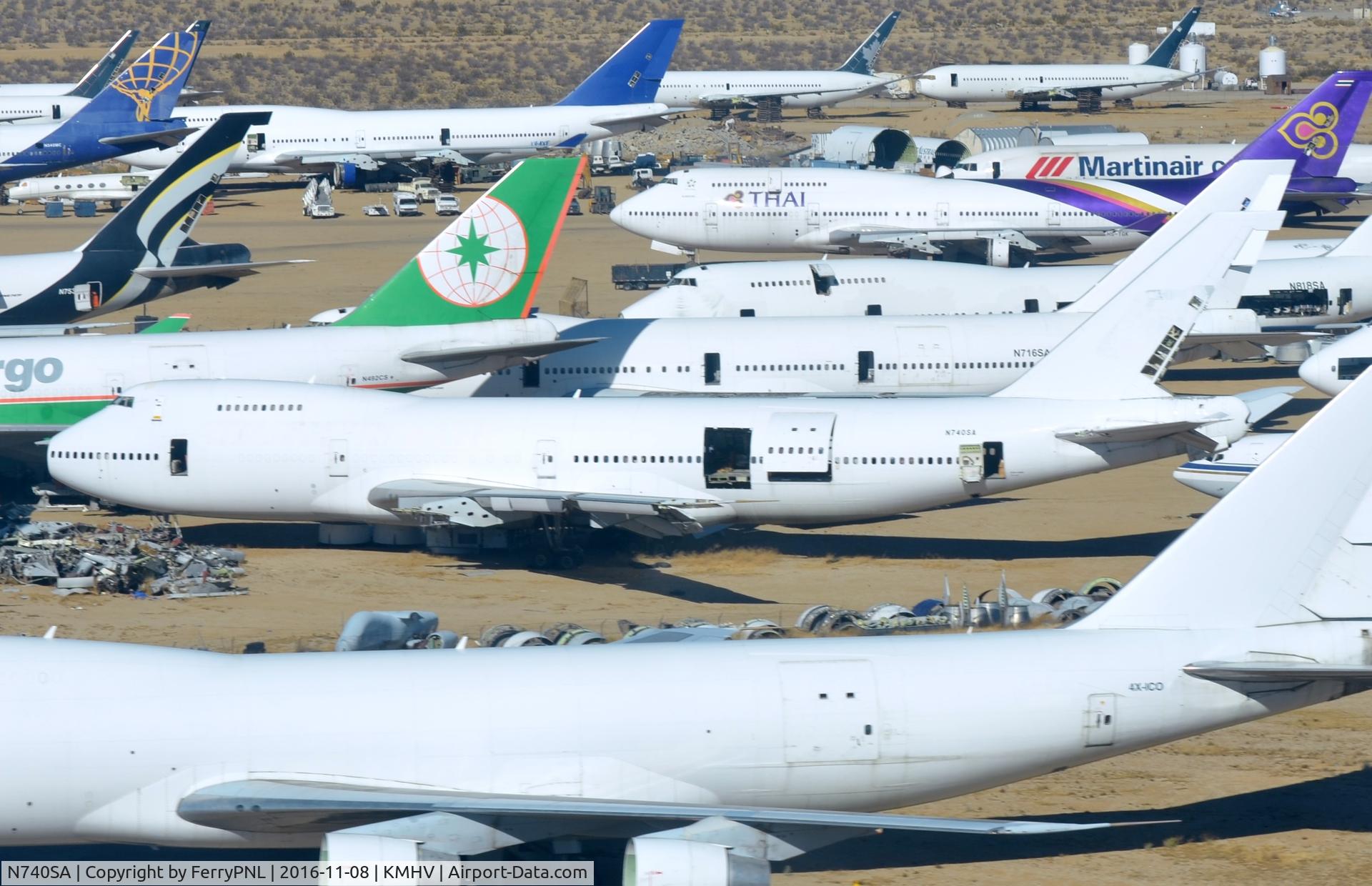 N740SA, 1978 Boeing 747-230B C/N 21380, Former LH and Southern B742F