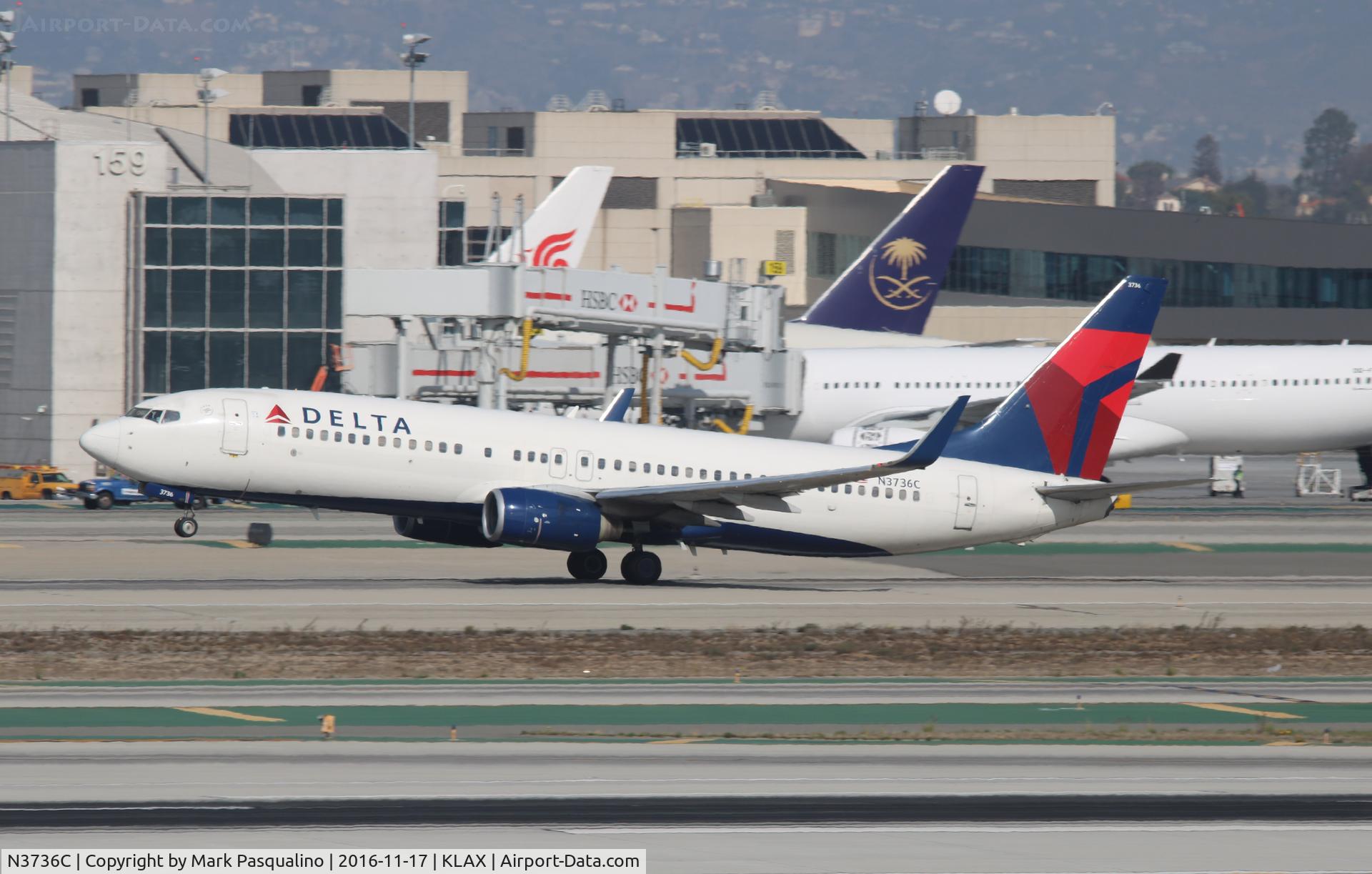 N3736C, 2000 Boeing 737-832 C/N 30540, Boeing 737-800