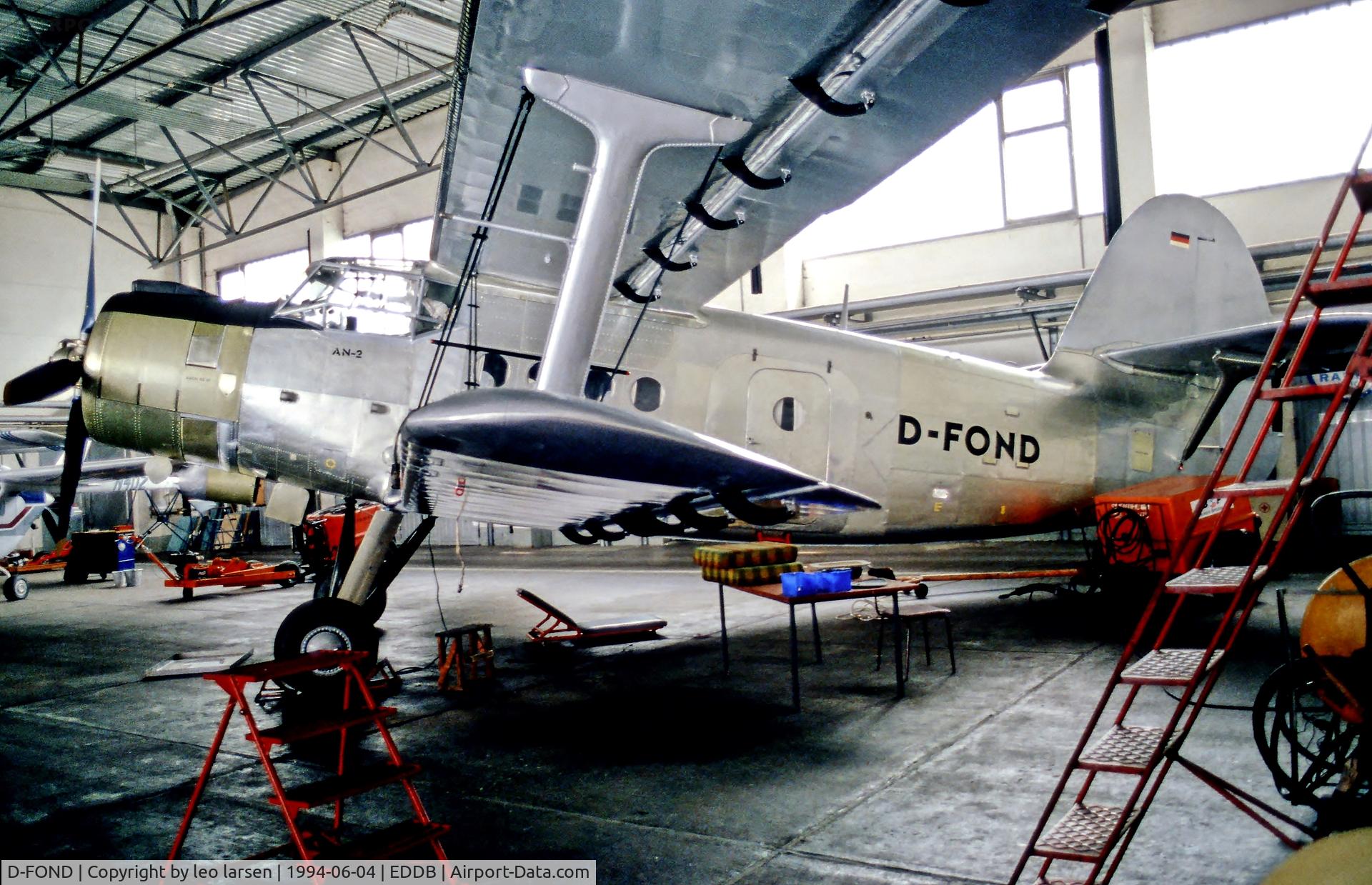 D-FOND, 1958 Antonov An-2TP C/N 1 95(473)08, Berlin Air Show 4.6.94