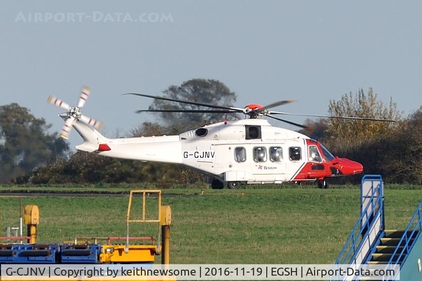 G-CJNV, 2014 AgustaWestland AW-189 C/N 92001, Ground equipment with a rotary at long distance.