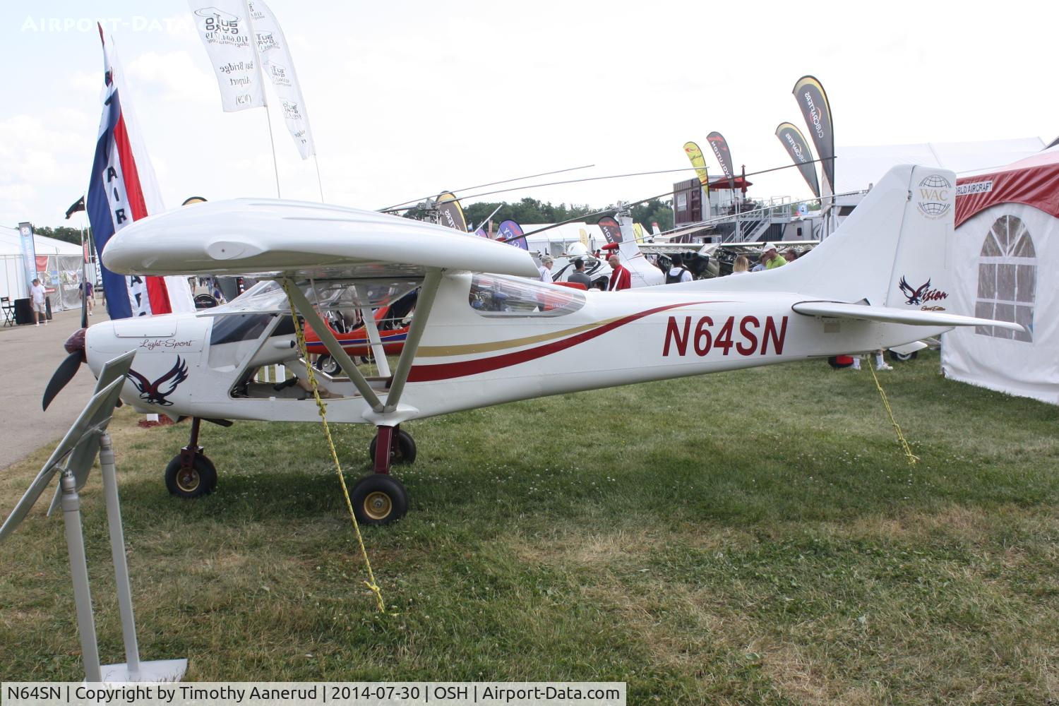 N64SN, 2013 World Aircraft Co Sentinel C/N 01-12-83-048, 2013 World Aircraft Company Sentinel, c/n: 01-12-83-048
