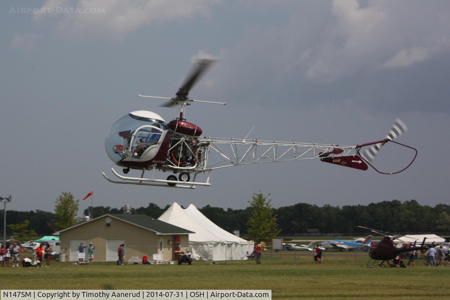 N147SM, 1956 Bell 47G-2 C/N 1461, 1956 Bell 47G-2, c/n: 1461