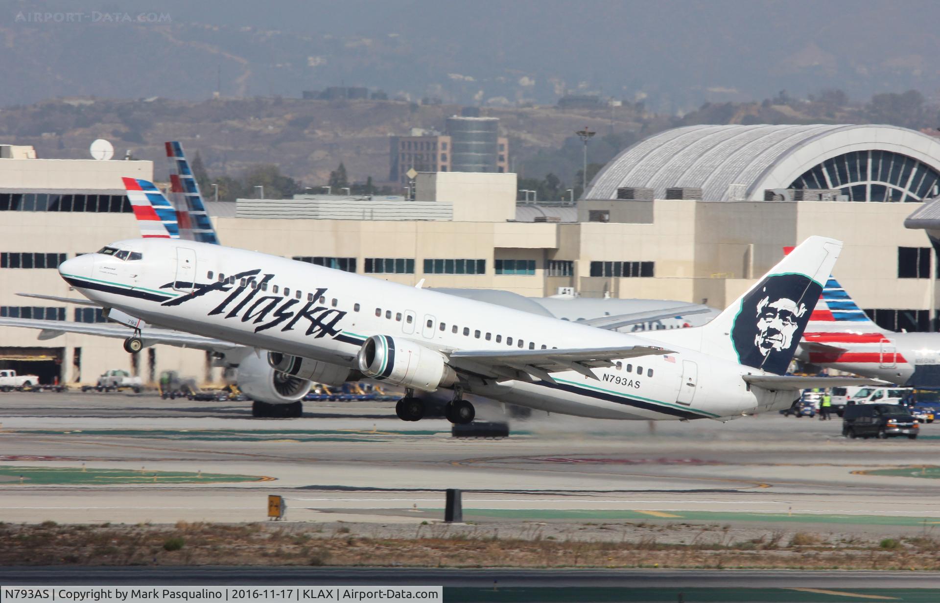 N793AS, 1998 Boeing 737-490 C/N 28888, Boeing 737-400