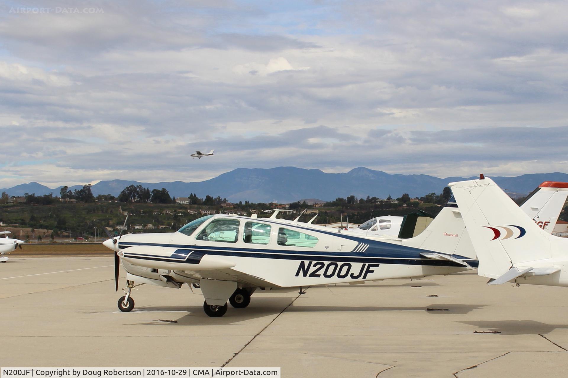 N200JF, 1990 Beech F33A Bonanza C/N CE-1516, 1990 Beech F33A BONANZA, Continental IO-520 285 Hp