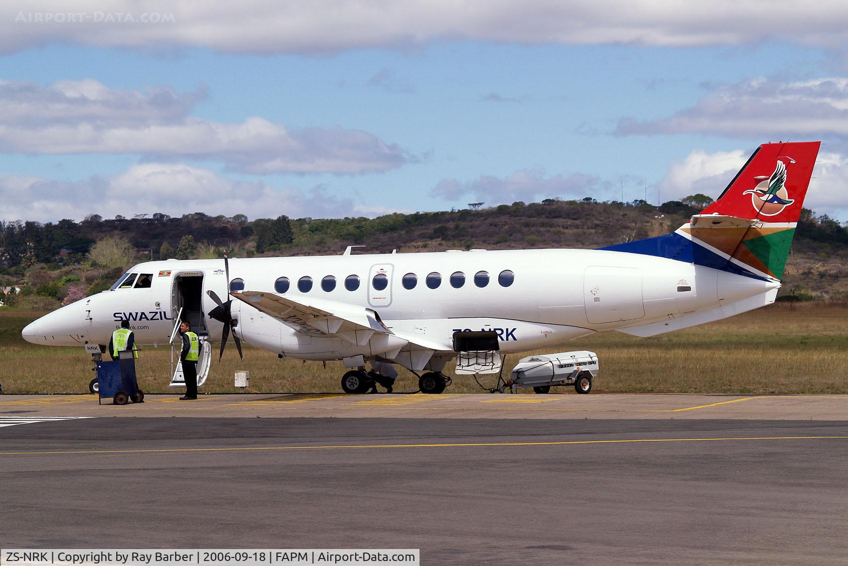 ZS-NRK, 1995 British Aerospace Jetstream 41 C/N 41065, BAe Jetstream 41 [41065] (Swaziland Airlink) Pietermaritzburg~ZS 18/09/2006