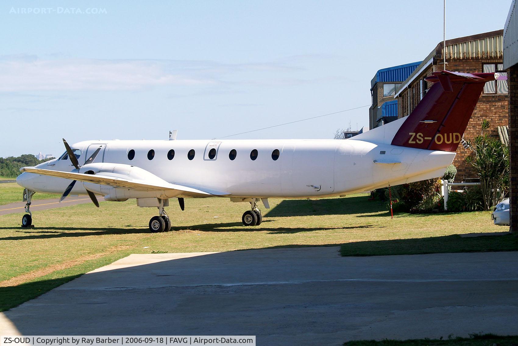 ZS-OUD, 1987 Beech 1900C C/N UB-73, Beech 1900C [UB-73] (Aircraft Africa Contracts) Durban-Virginia~ZS 18/09/2006