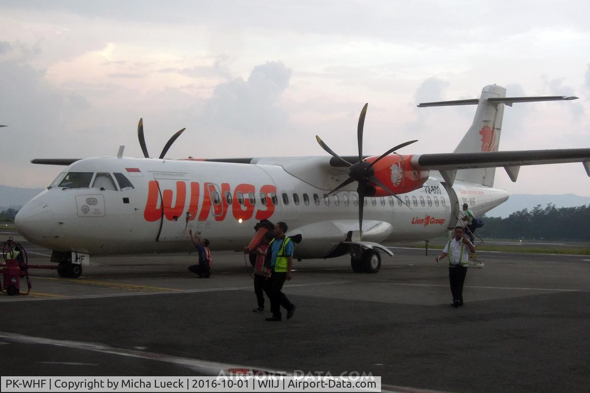 PK-WHF, 2015 ATR 72-600 (72-212A) C/N 1247, At Yogyakarta