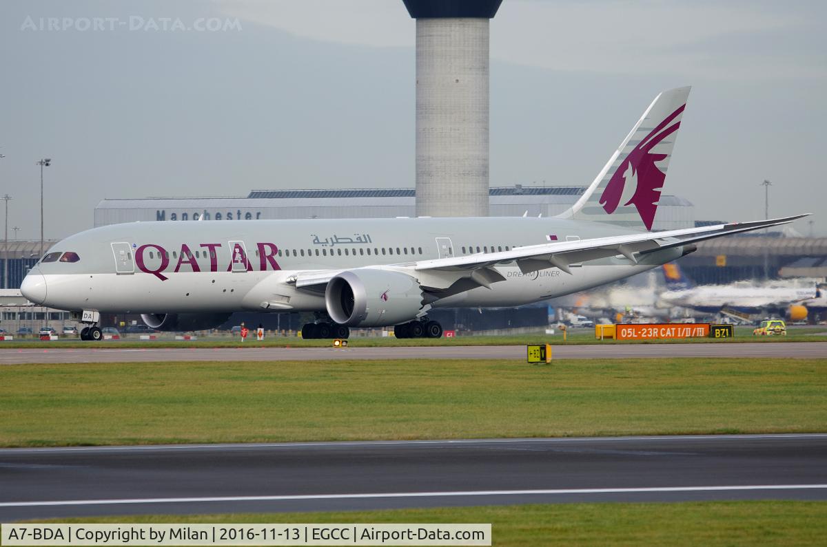 A7-BDA, 2016 Boeing 787-8 Dreamliner Dreamliner C/N 38345, Qatar Airways Boeing 787-8 Dreamliner flight QR27 arrival from Doha (DOH)