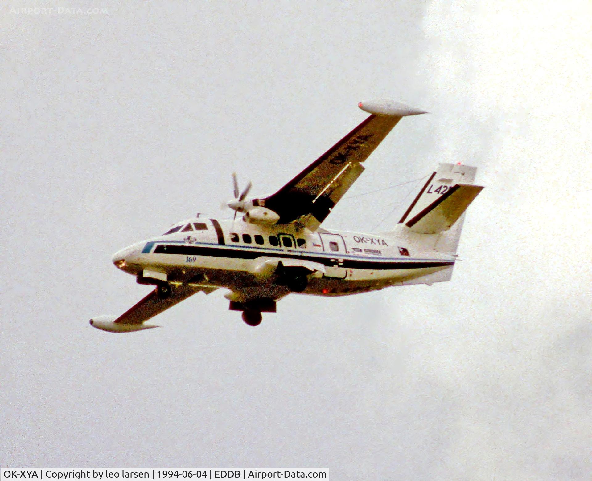 OK-XYA, 1992 Let L-420 Turbolet C/N 922729A, Berlin Air Show 4.6.94