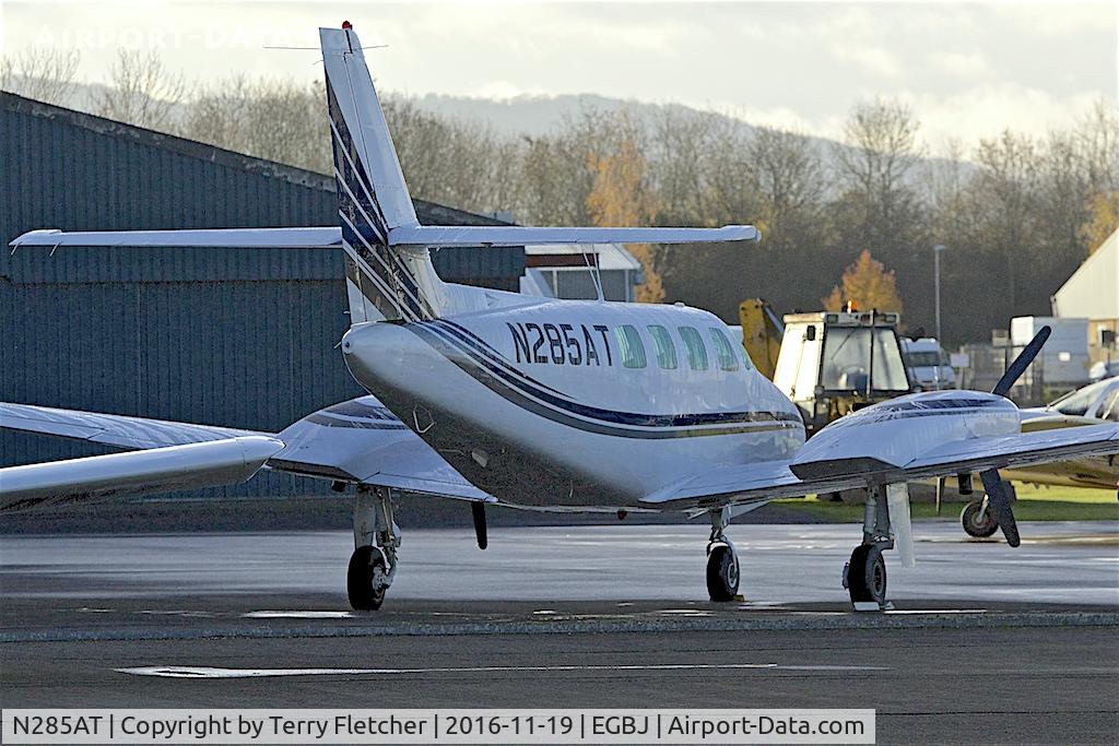 N285AT, 1982 Cessna T303 Crusader C/N T30300005, 1982 Cessna T303, c/n: T303-00005 at Staverton , UK