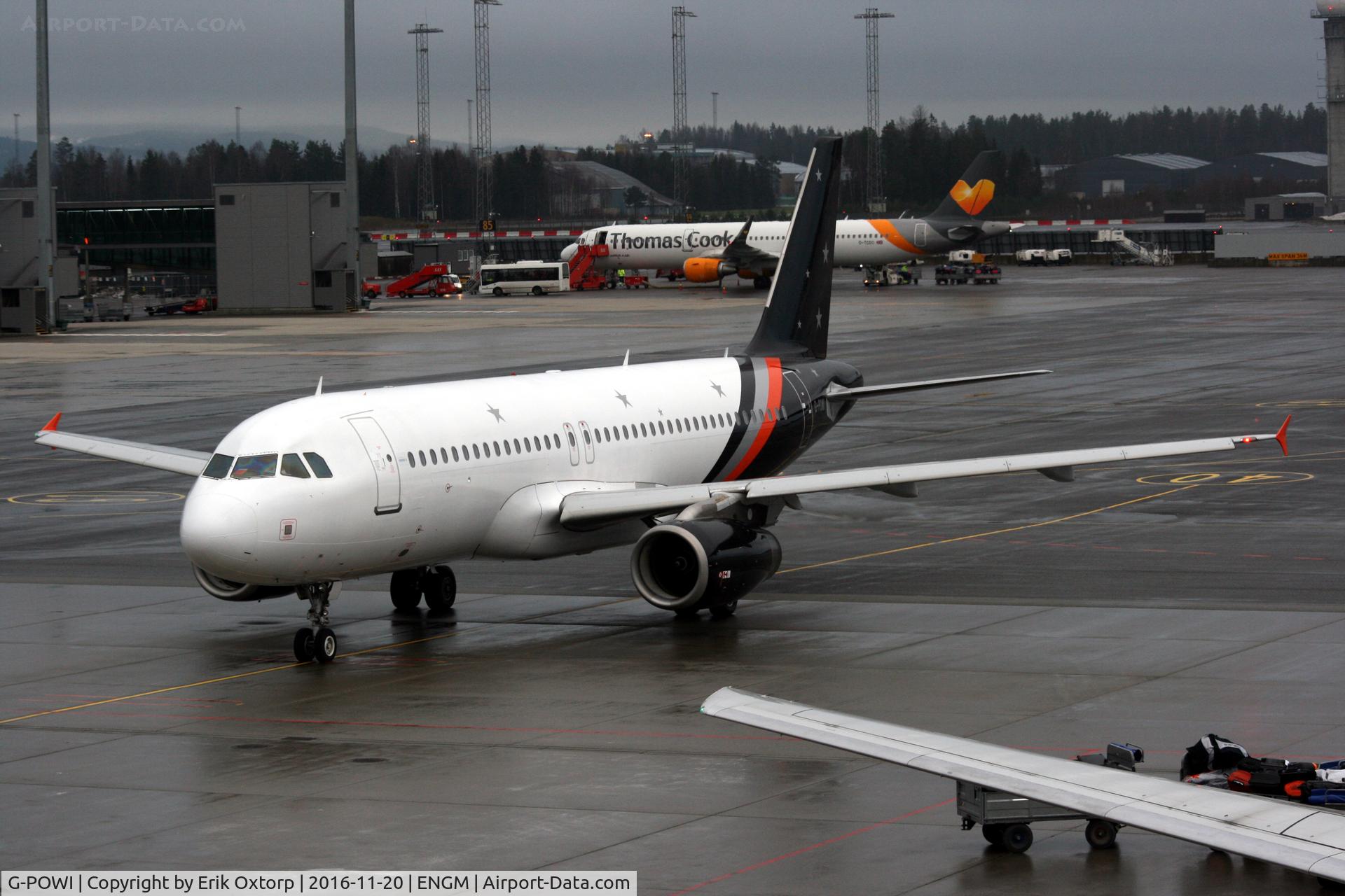 G-POWI, 2006 Airbus A320-233 C/N 2791, G-POWI in OSL