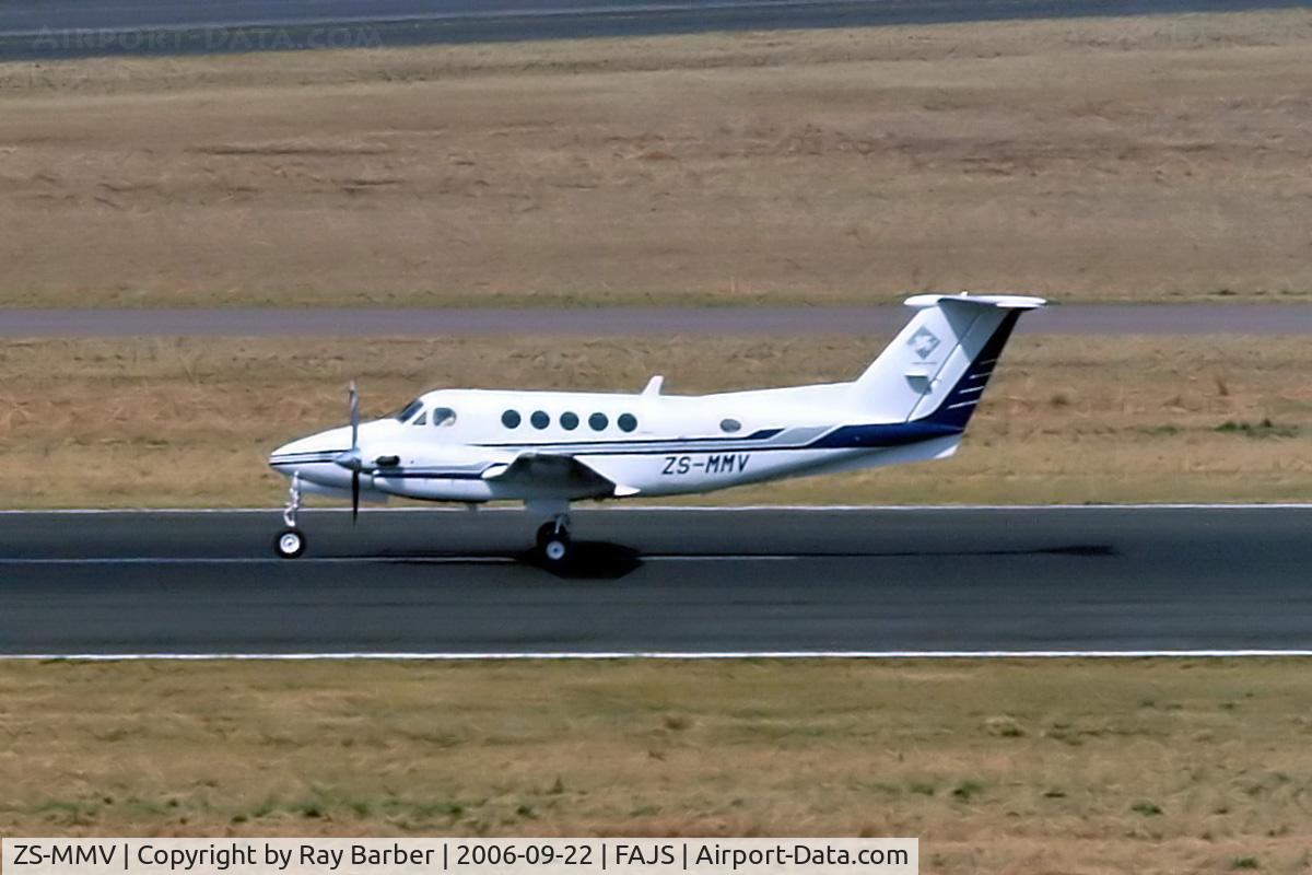 ZS-MMV, 1989 Beech B200 King Air C/N BB-1318, Beech B200 Super King Air [BB-1318] Johannesburg Int~ZS 22/09/2006