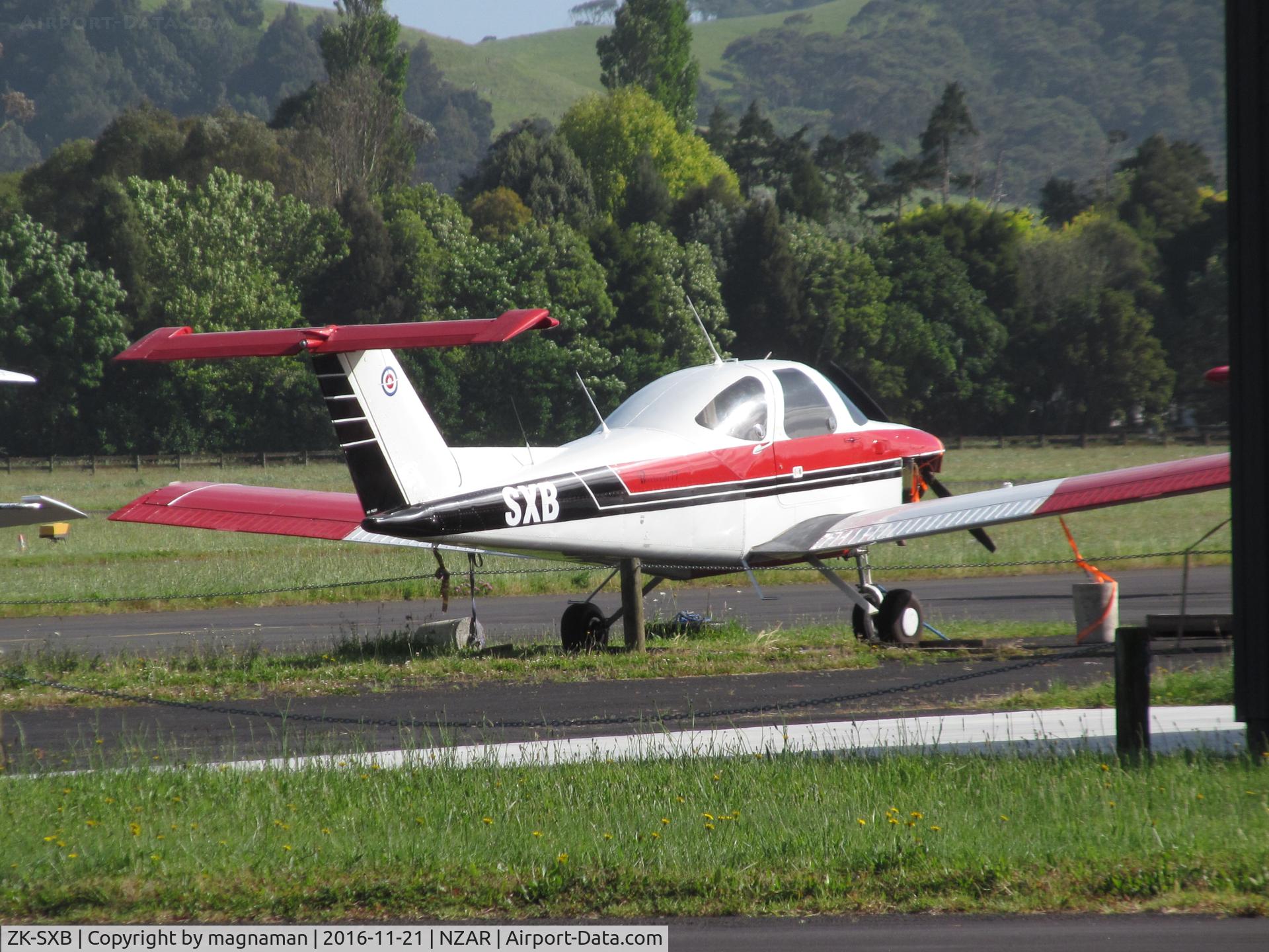 ZK-SXB, 1980 Beech 77 Skipper Skipper C/N WA-139, at ardmore