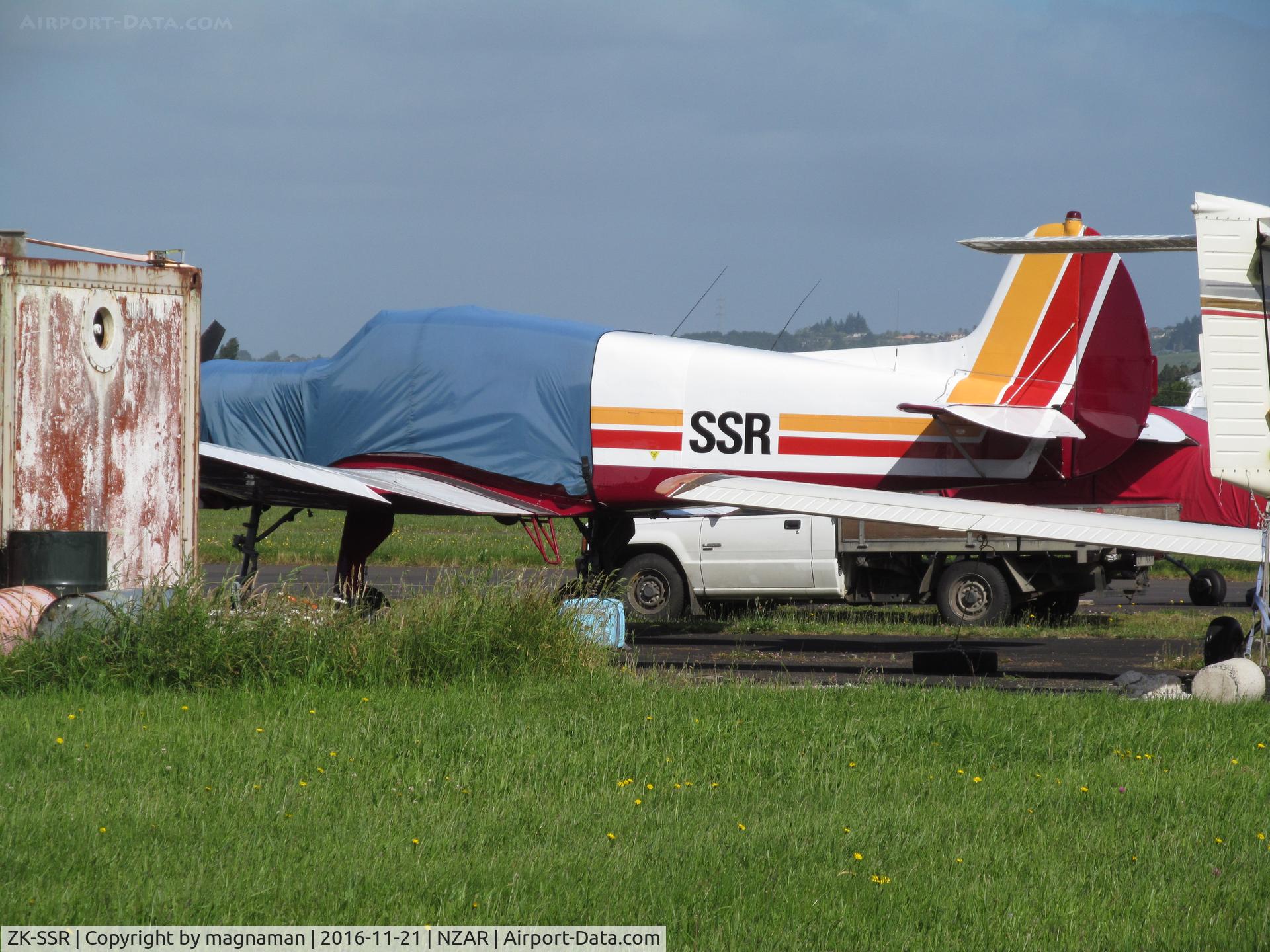 ZK-SSR, Yakovlev Yak-18T C/N 07-40, under cover operations