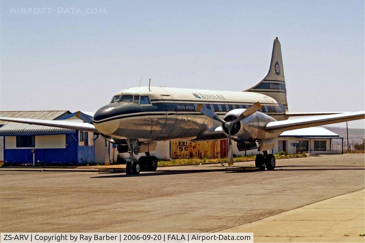 ZS-ARV, 1955 Convair C-131D Samaritan C/N 228, Convair 340  [228] (Rovos Air) Laseria~ZS