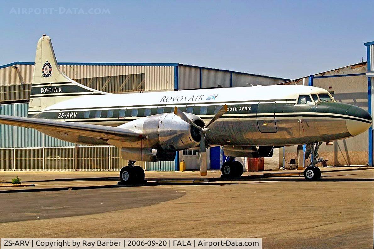 ZS-ARV, 1955 Convair C-131D Samaritan C/N 228, Convair 340  [228] (Rovos Air) Laseria~ZS