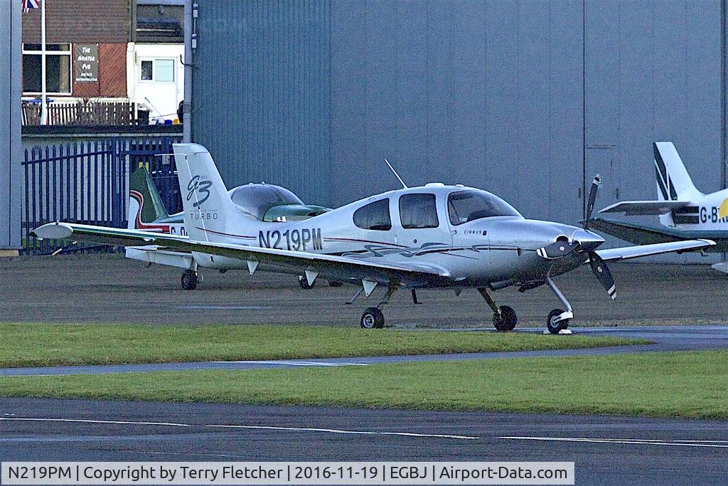 N219PM, 2007 Cirrus SR22 G3 GTS Turbo C/N 2756, 2007 Cirrus SR22 G3 GTS Turbo, c/n: 2756 at Staverton