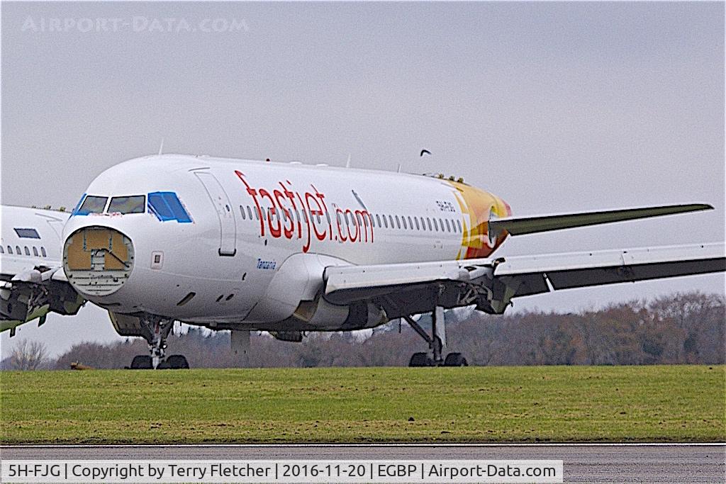 5H-FJG, 2006 Airbus A319-112 C/N 2891, 2006 Airbus A319-112, c/n: 2891 at Kemble