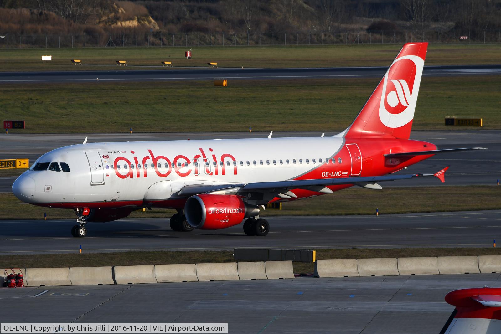 OE-LNC, 2008 Airbus A319-112 C/N 3728, Air Berlin NIKI