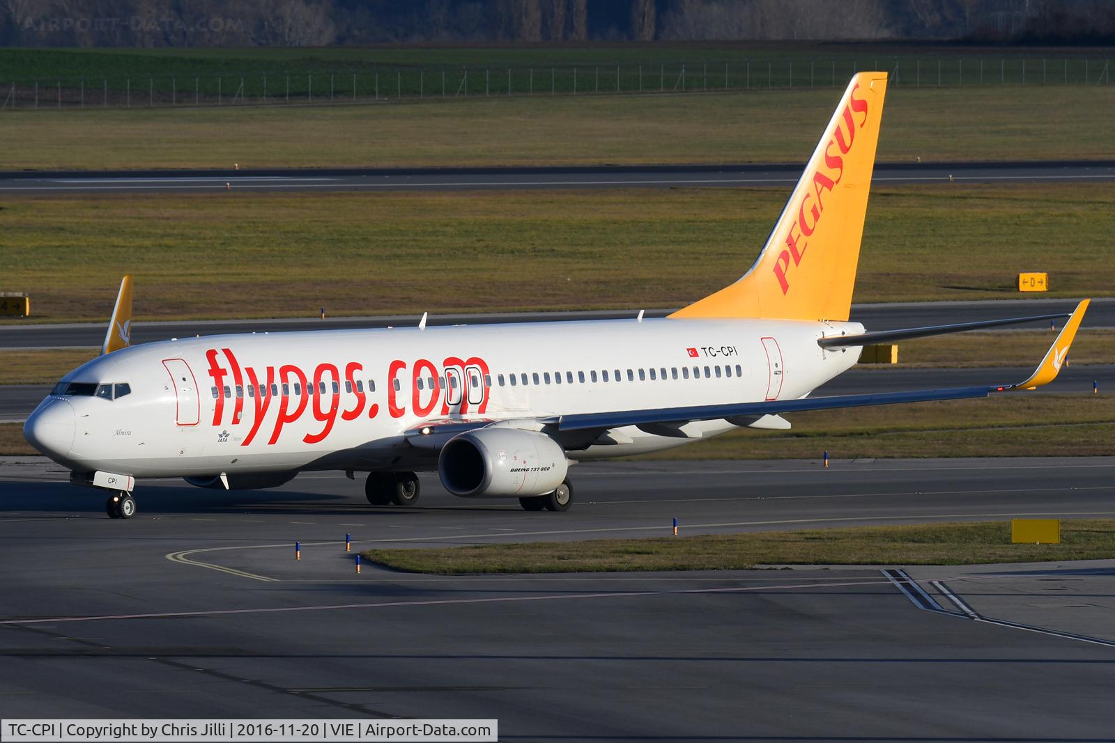 TC-CPI, 2012 Boeing 737-82R C/N 40014, Pegasus Airlines