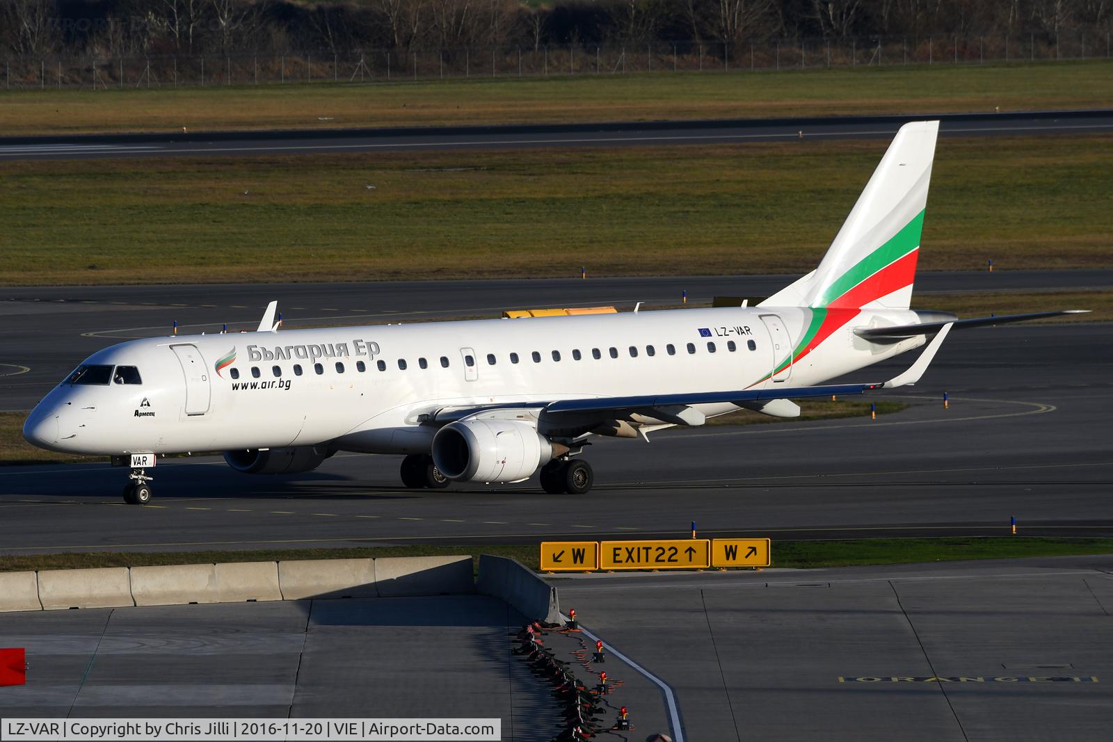 LZ-VAR, 2012 Embraer 190AR (ERJ-190-100IGW) C/N 19000496, Bulgaria Air