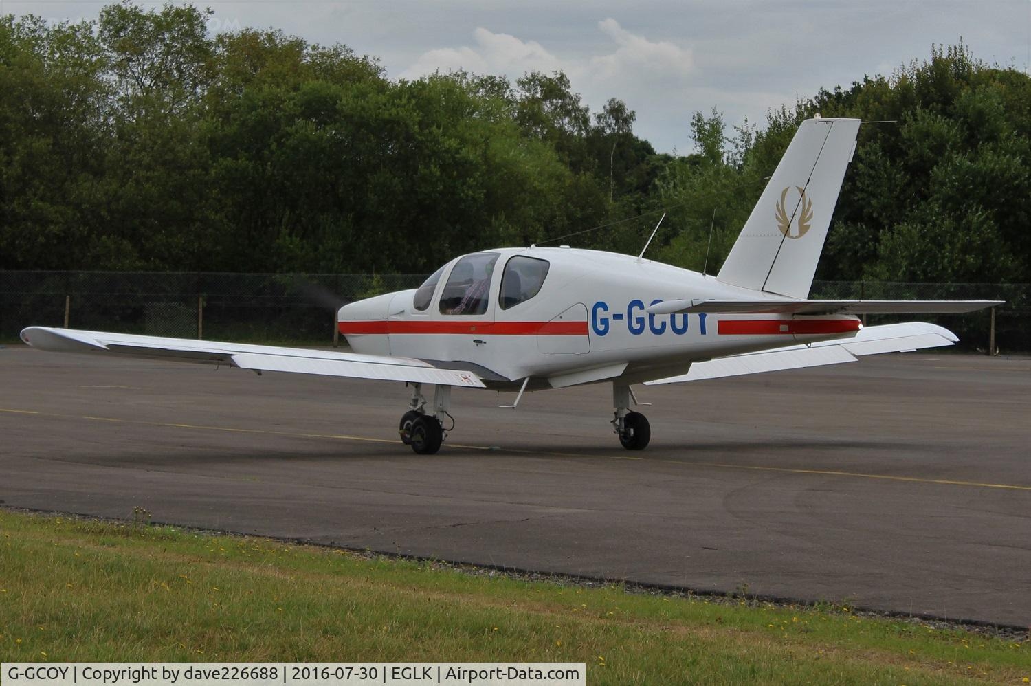 G-GCOY, 1981 Socata TB-9 Tampico C/N 233, G GCOY at Blackbushe