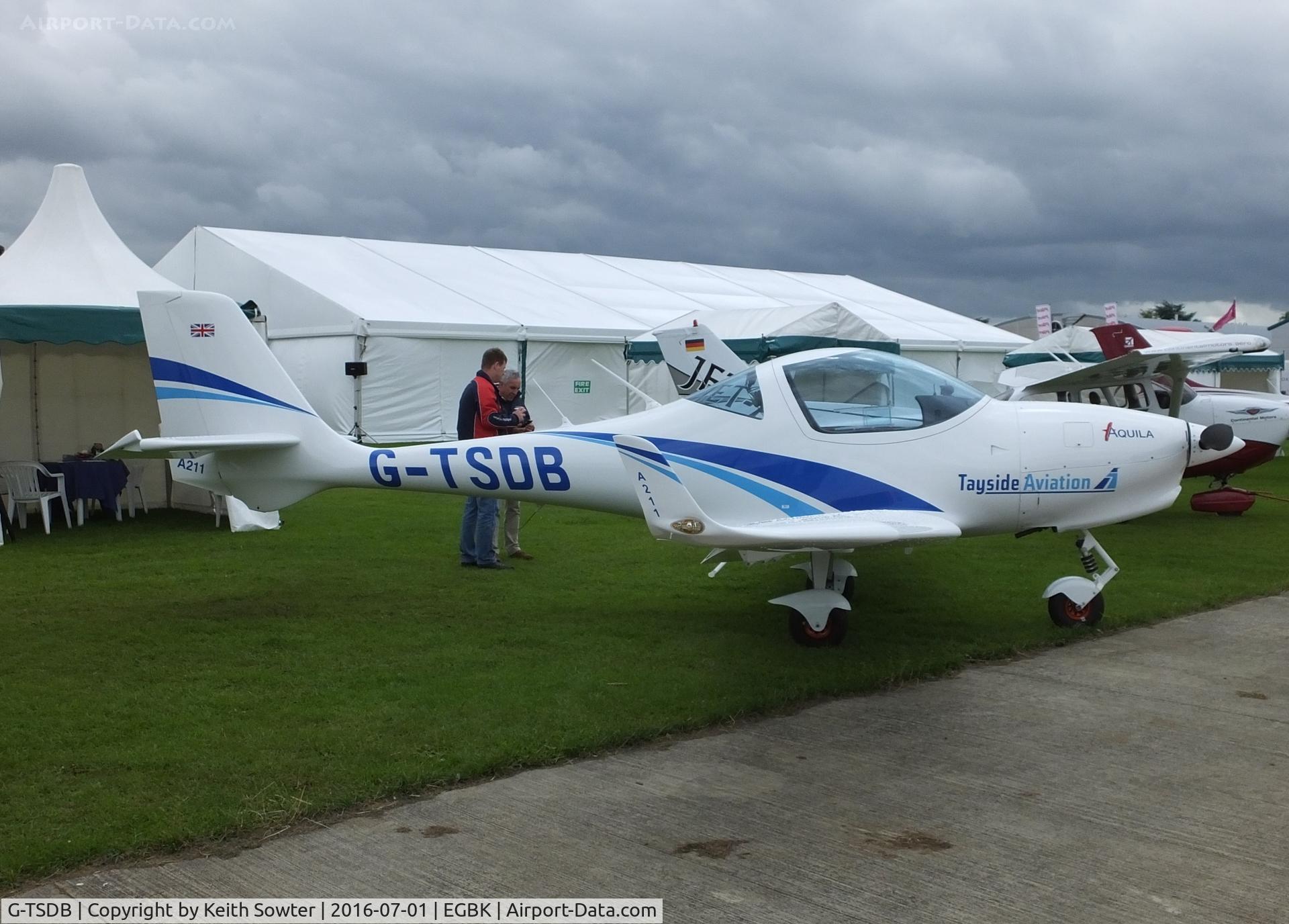 G-TSDB, 2015 Aquila AT01-100A C/N AT01-100A-330, Display Aircraft