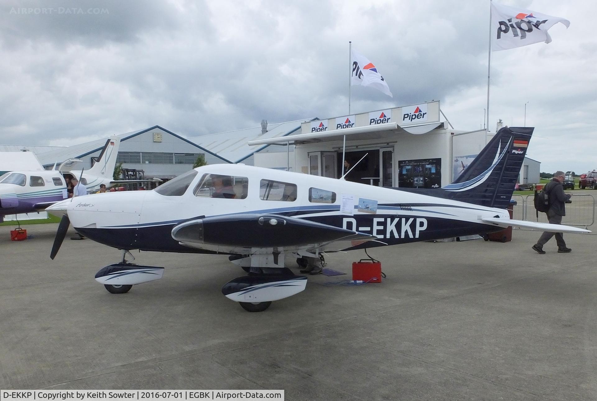 D-EKKP, 2015 Piper PA-28-181 Archer III LX C/N 28-43816, Display Aircaft