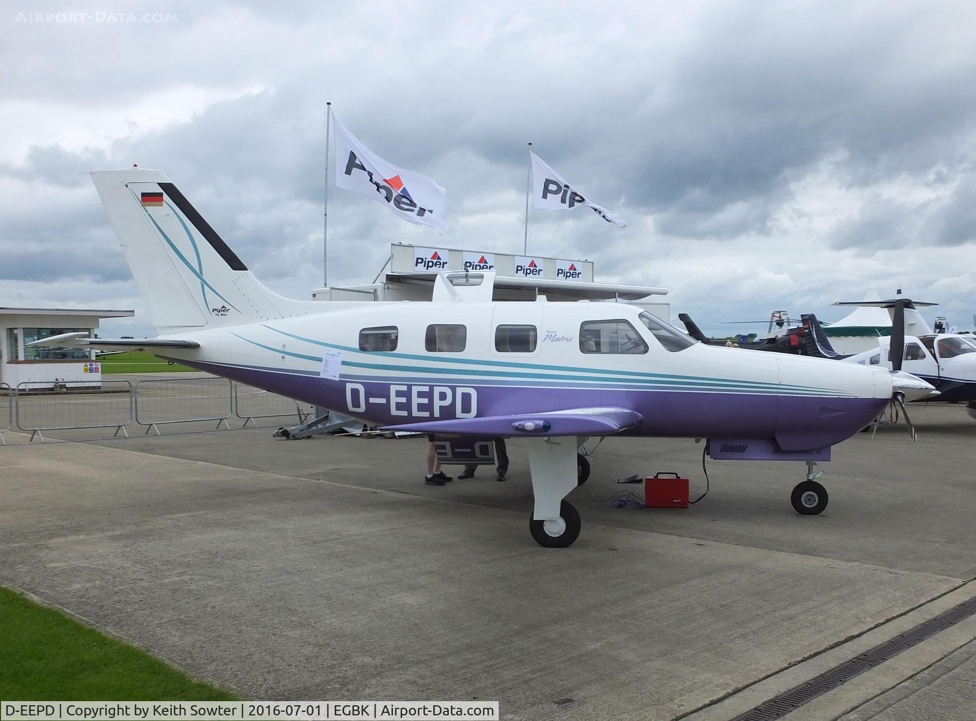 D-EEPD, 2010 Piper PA-46R-350T Malibu Matrix C/N 46-92138, display aircaft