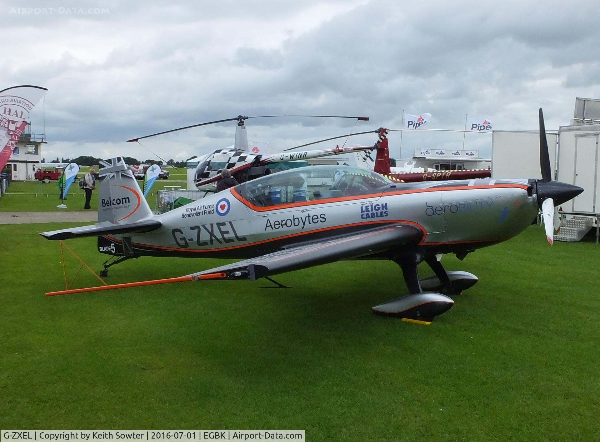 G-ZXEL, 2006 Extra EA-300L C/N 1224, Display aircaft