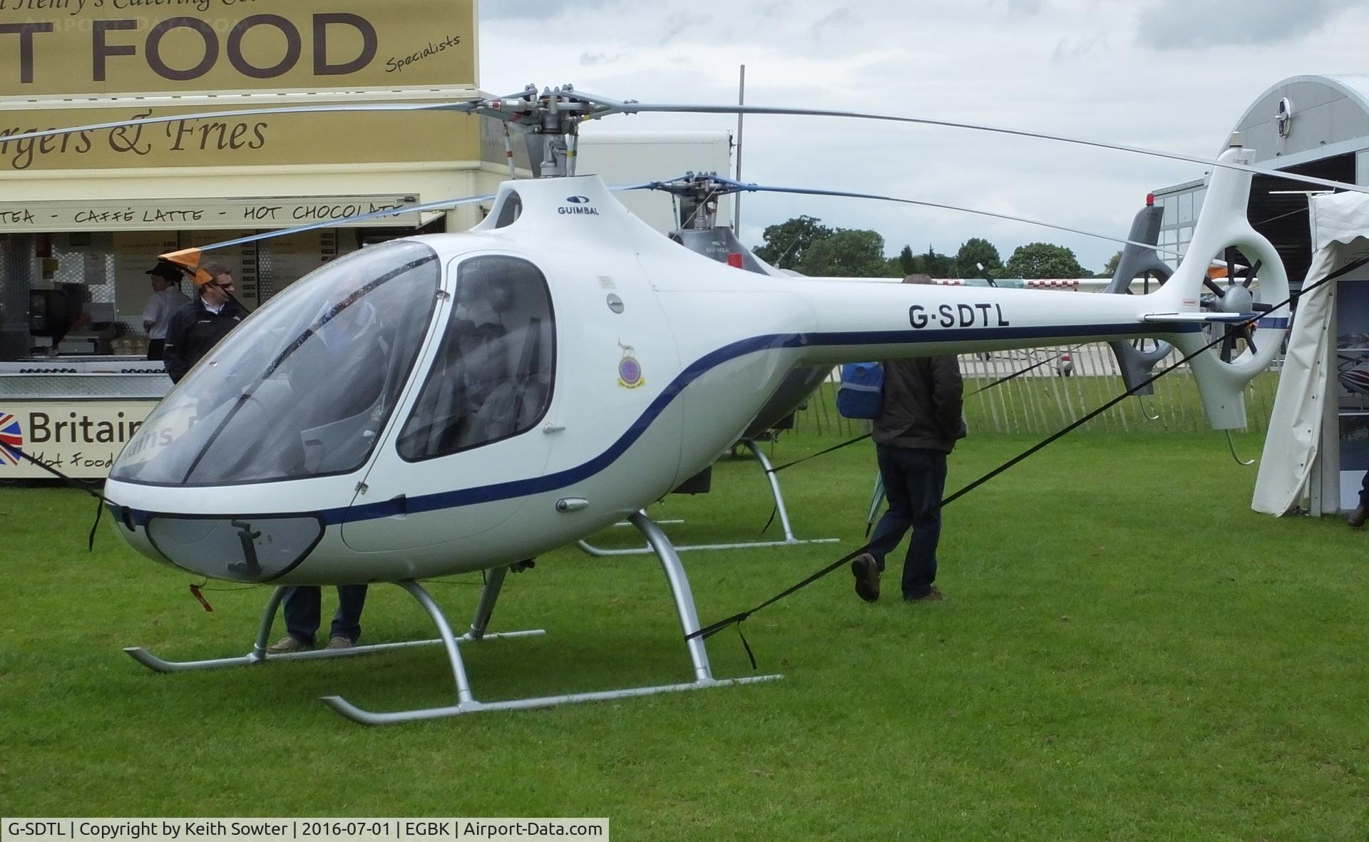 G-SDTL, 2015 Guimbal Cabri G2 C/N 1110, Display aircraft
