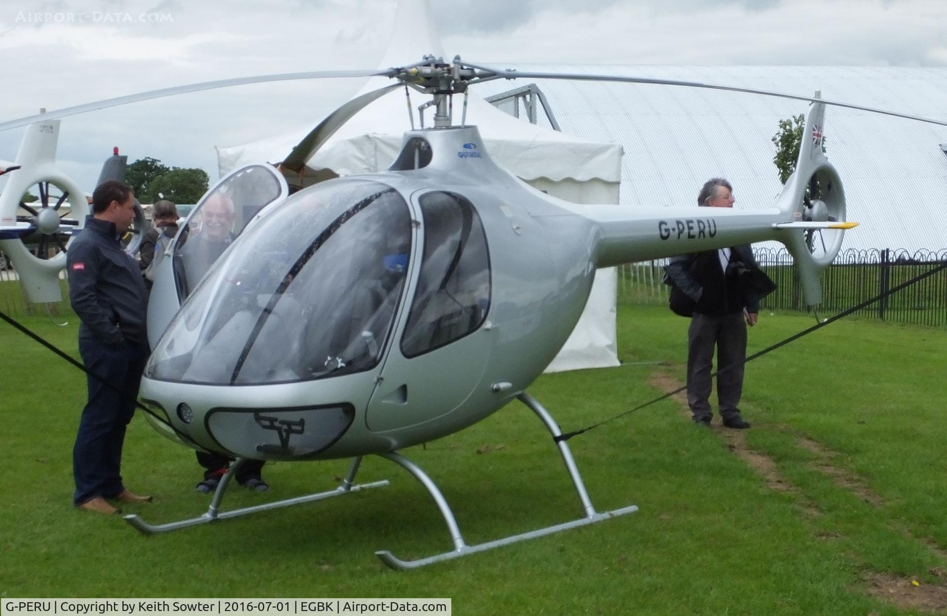 G-PERU, 2016 Guimbal Cabri G2 C/N 1140, Display Aircraft