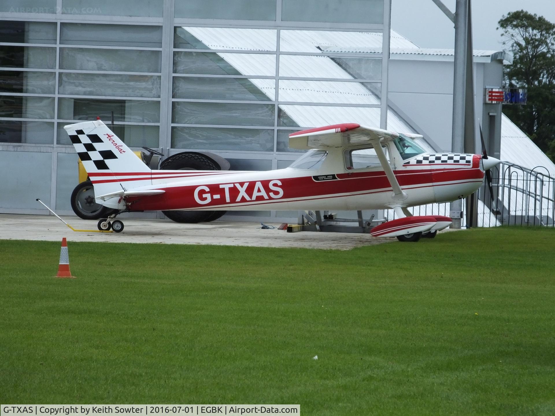 G-TXAS, 1973 Cessna A150L Aerobat Aerobat C/N A150-0381, based aircaft
