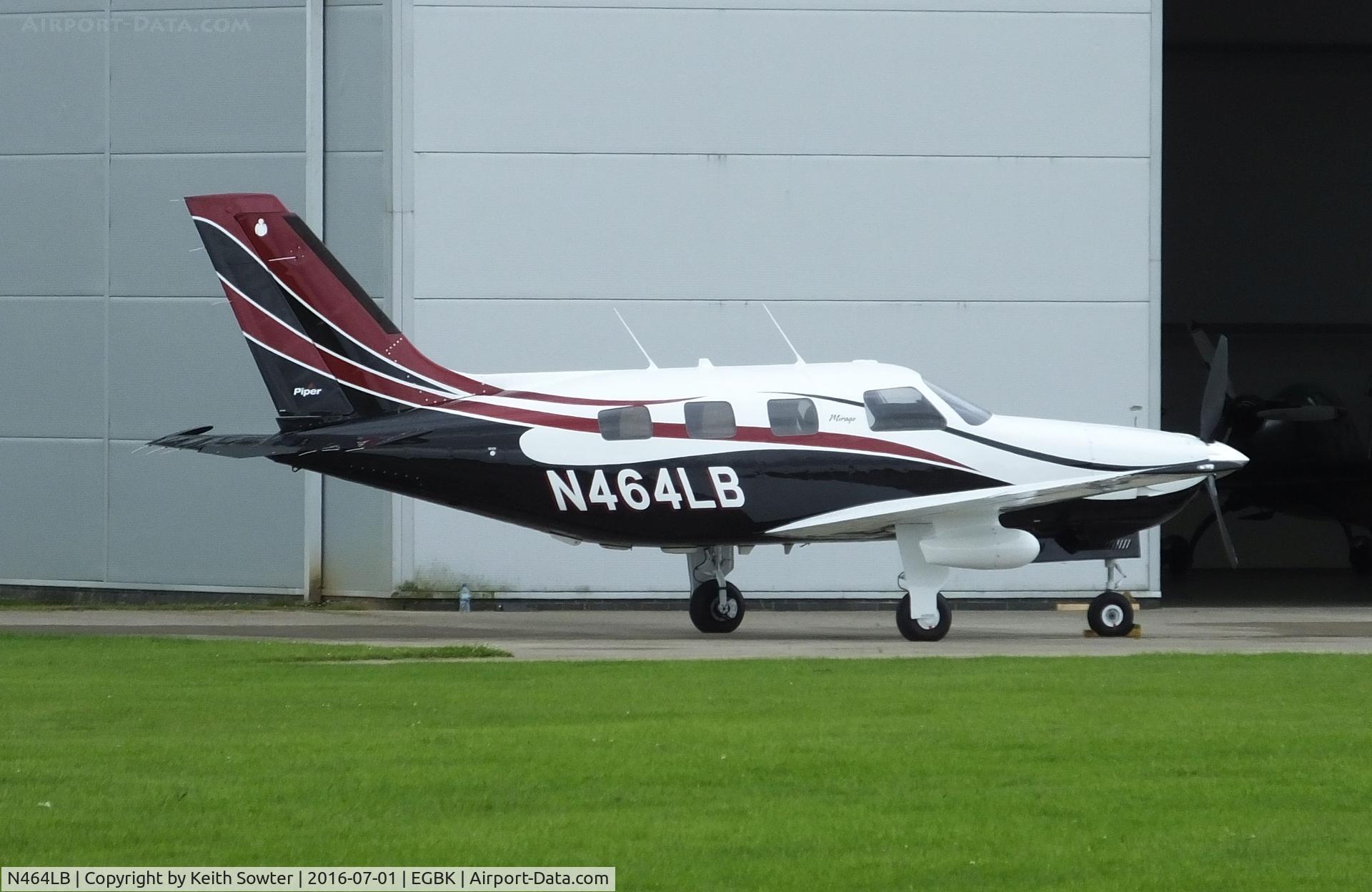 N464LB, 1993 Piper PA-46-350P Malibu Mirage C/N 4622139, based aircraft