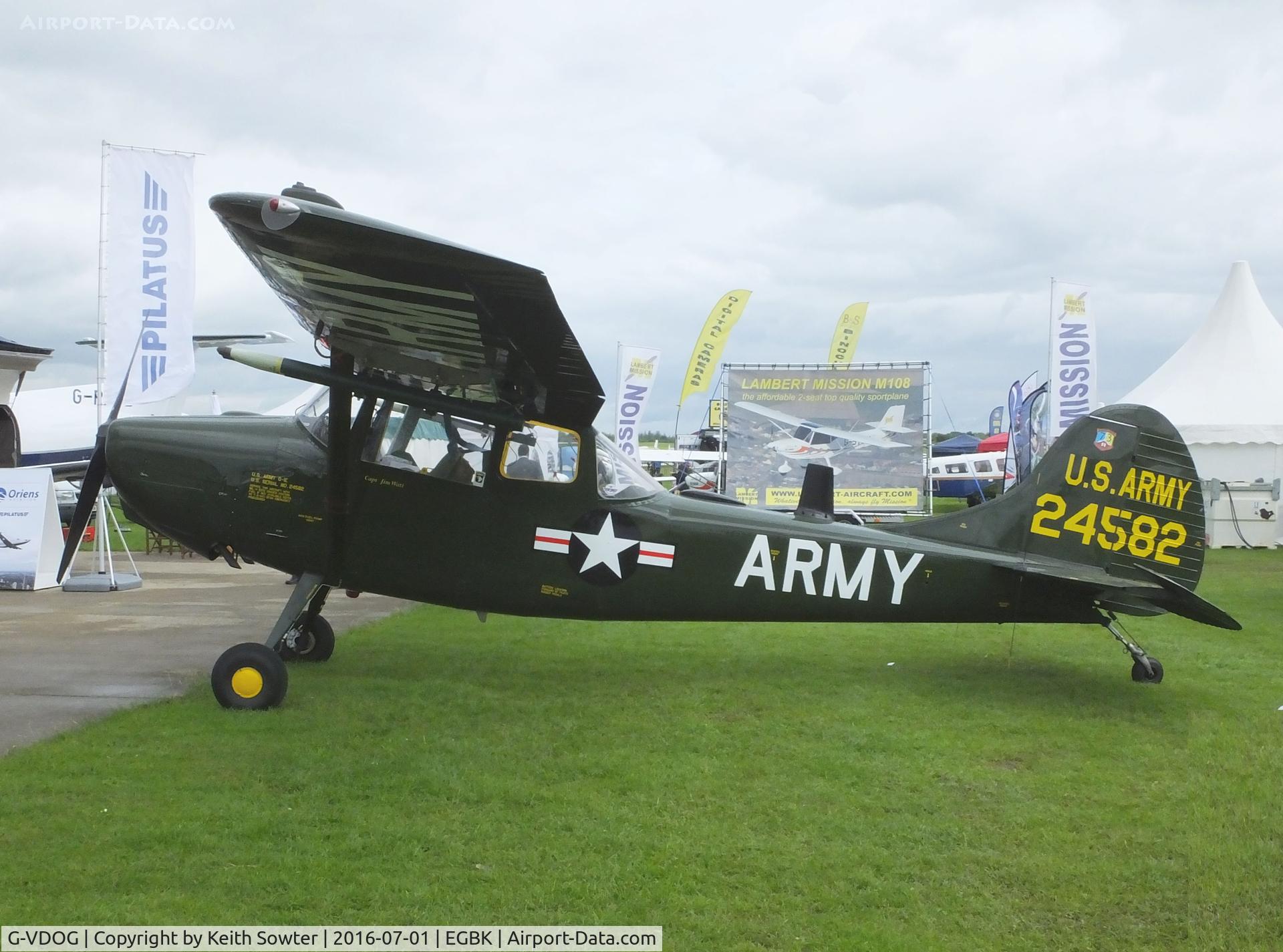 G-VDOG, 1958 Cessna O-1E Bird Dog C/N 24582, For sale