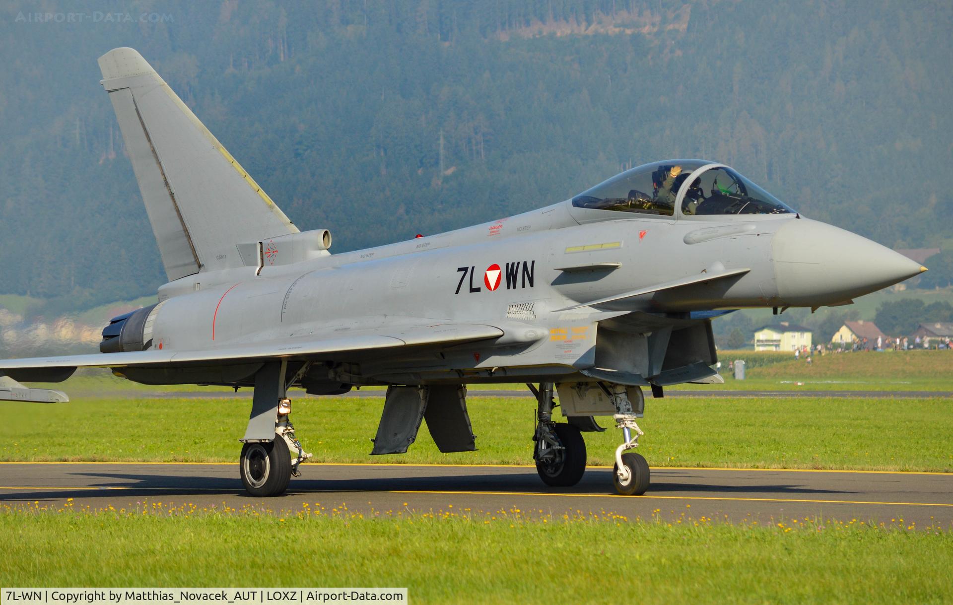 7L-WN, Eurofighter EF-2000 Typhoon S C/N GS011, Eurofighter Typhoon of AUSTRIAN AIR FORCE at the Airpower2016
