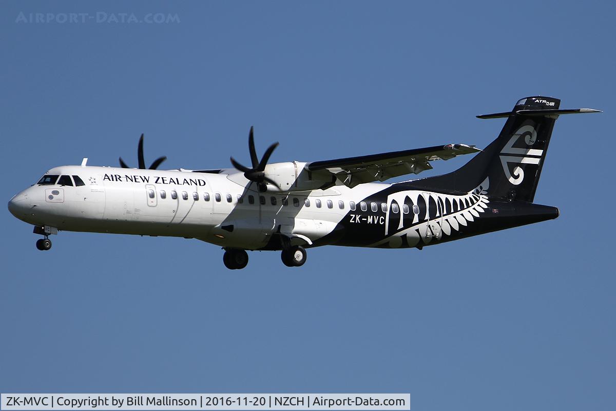 ZK-MVC, 2013 ATR 72-600 C/N 1084, NZ5041 from WLG