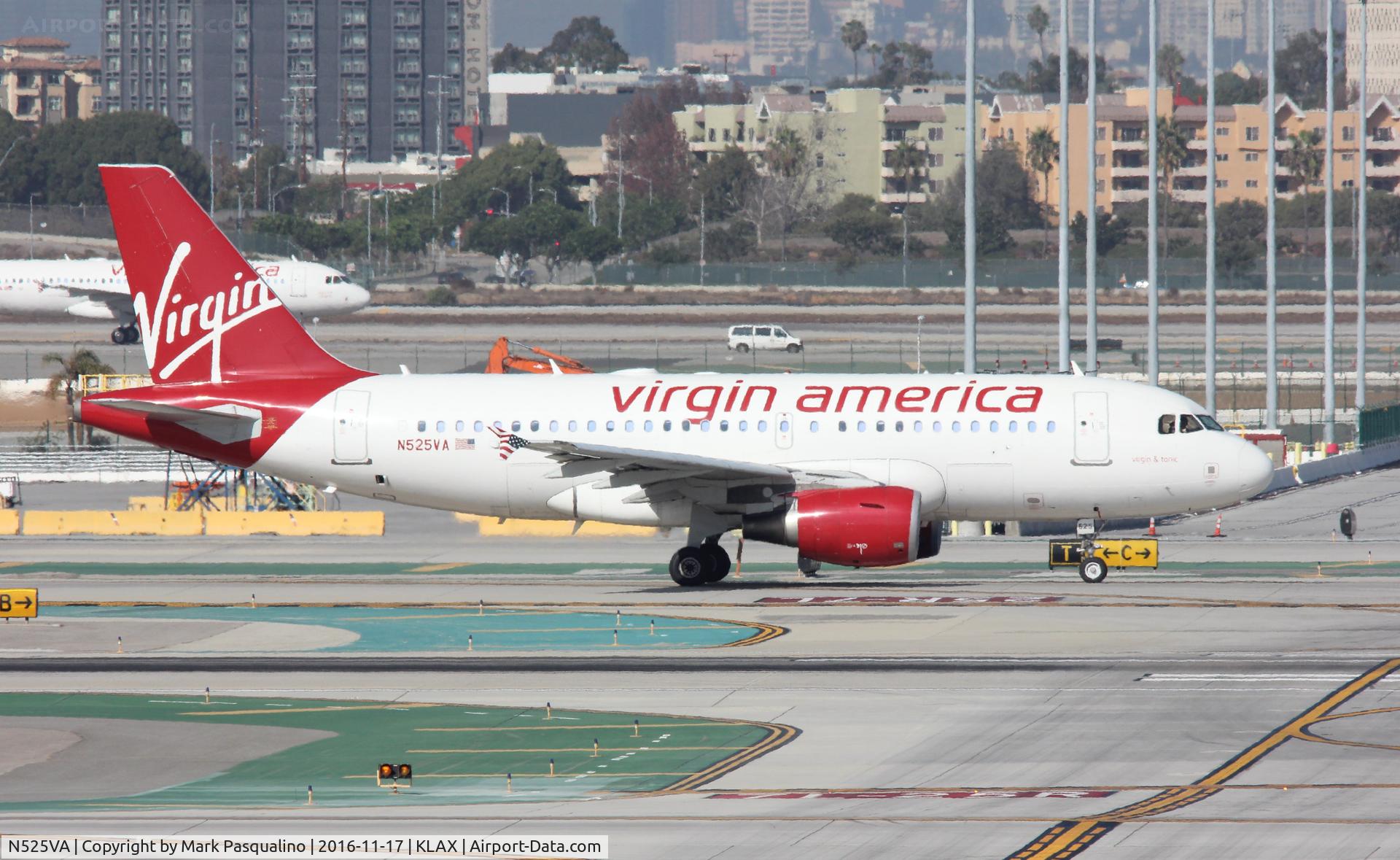 N525VA, 2007 Airbus A319-112 C/N 3324, Airbus A319