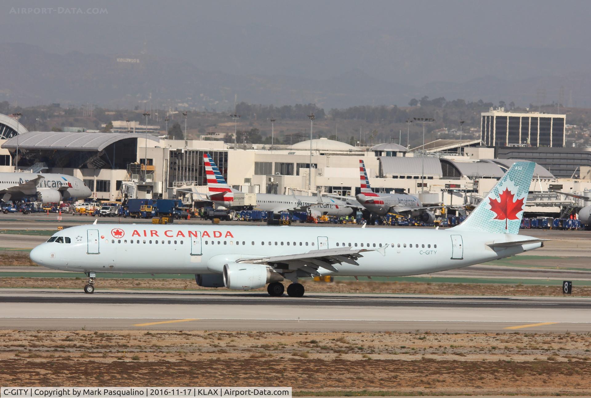 C-GITY, 2001 Airbus A321-211 C/N 1611, Airbus A321