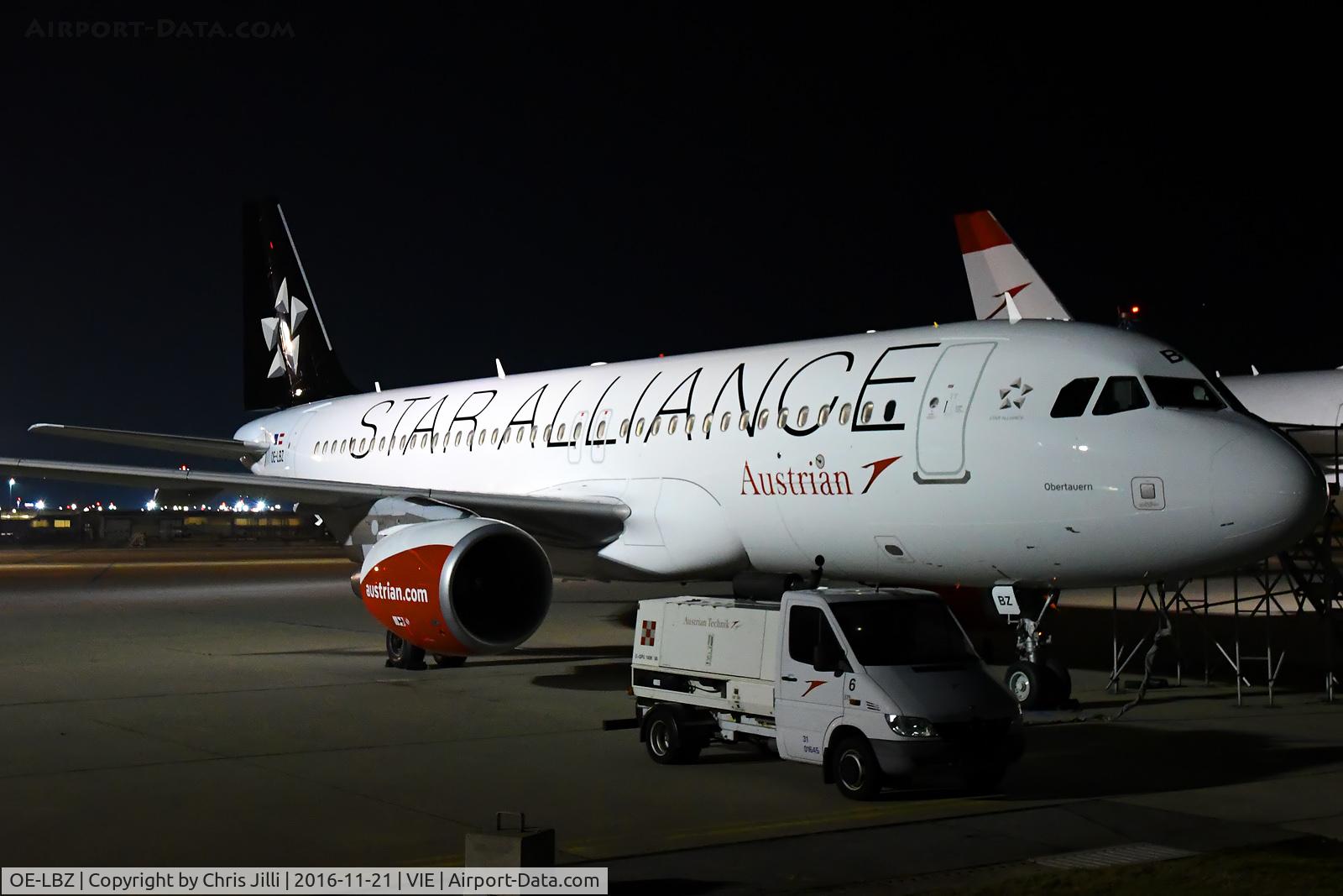 OE-LBZ, 2012 Airbus A320-214 C/N 5181, Austrian Airlines