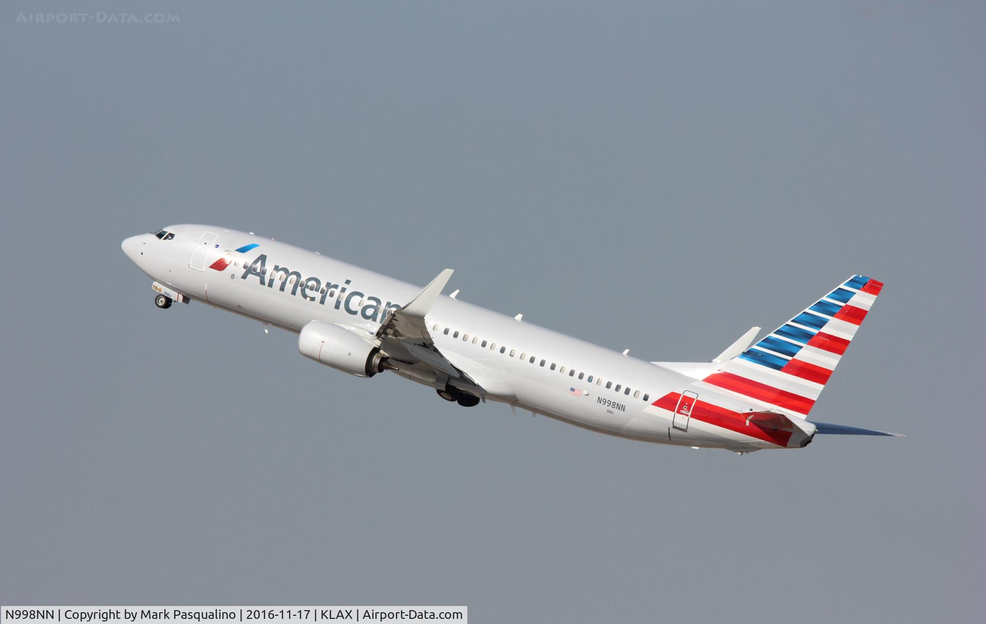 N998NN, 2016 Boeing 737-823 C/N 31250, Boeing 737-800