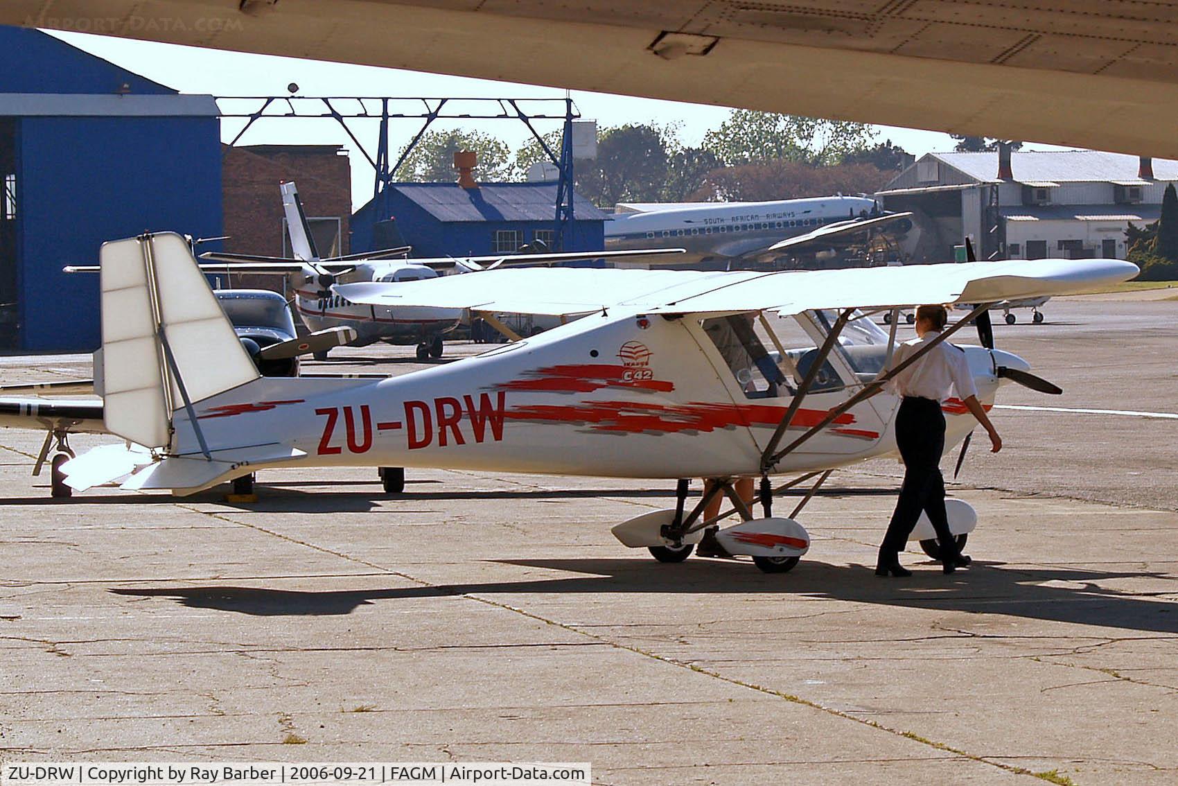 ZU-DRW, 2005 Comco Ikarus C42 C/N 0412-6642, Comco Ikarus C-42 Cyclone [0412-6642] Johannesburg-Rand~ZS 21/09/2006