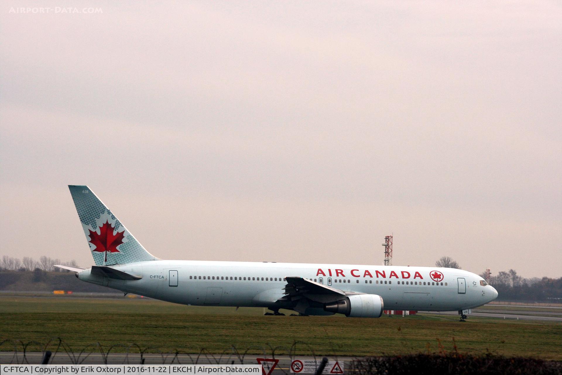 C-FTCA, 1989 Boeing 767-375/ER C/N 24307, C-FTCA departing rw 22R
