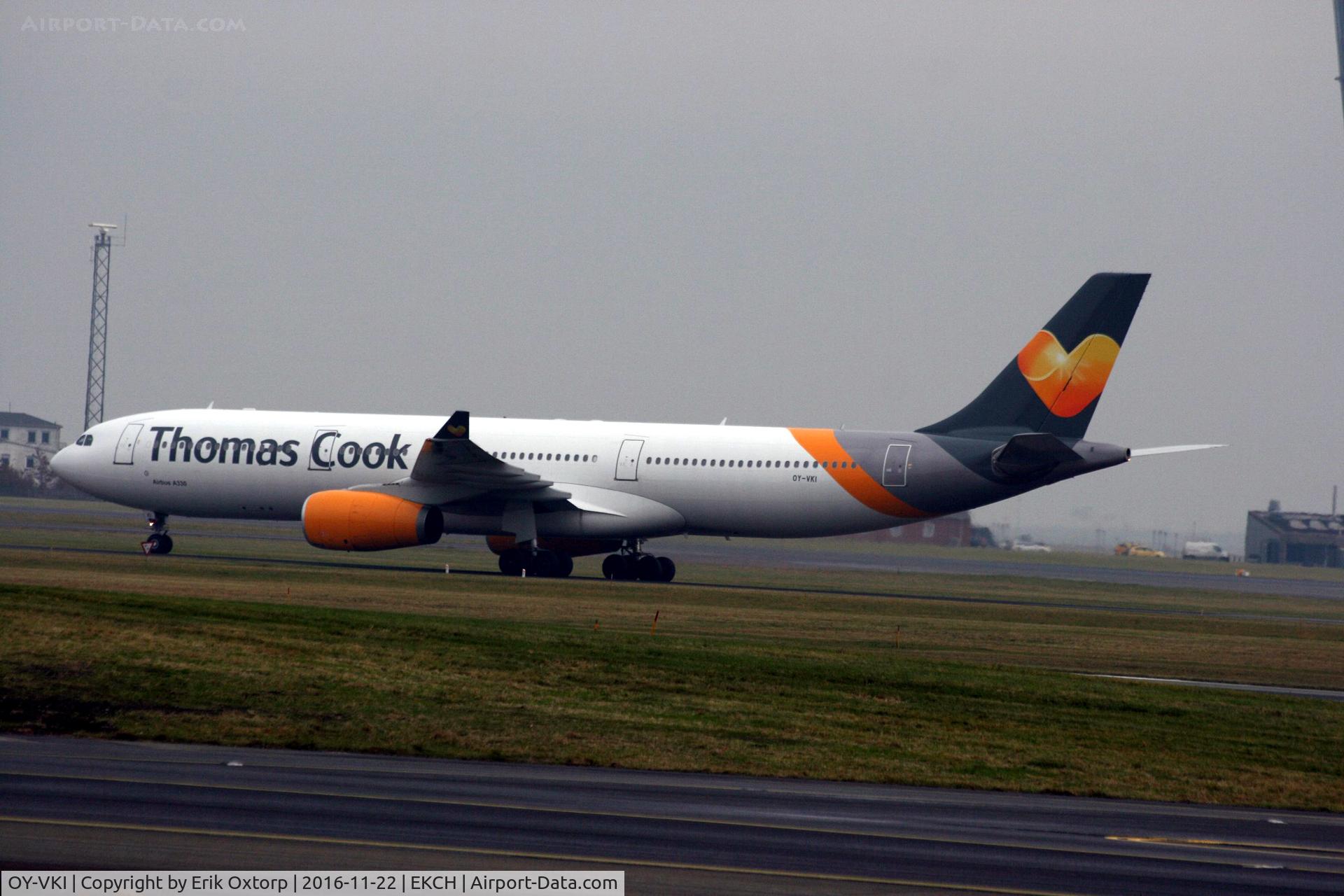 OY-VKI, 2000 Airbus A330-343X C/N 357, OY-VKI just arrived from TPA rw 22L
