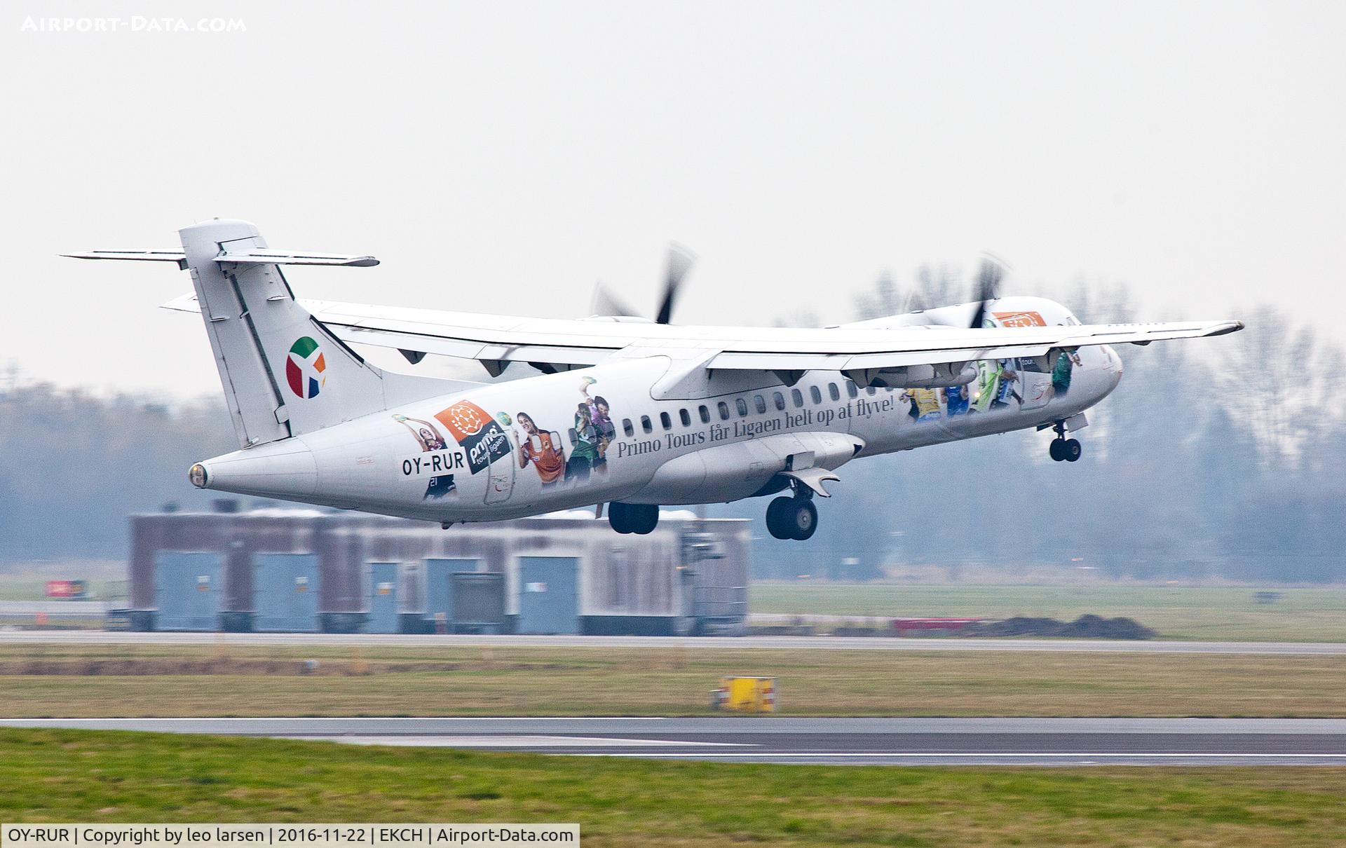 OY-RUR, 1989 ATR 72-201 C/N 145, Copenhagen 22.11.16