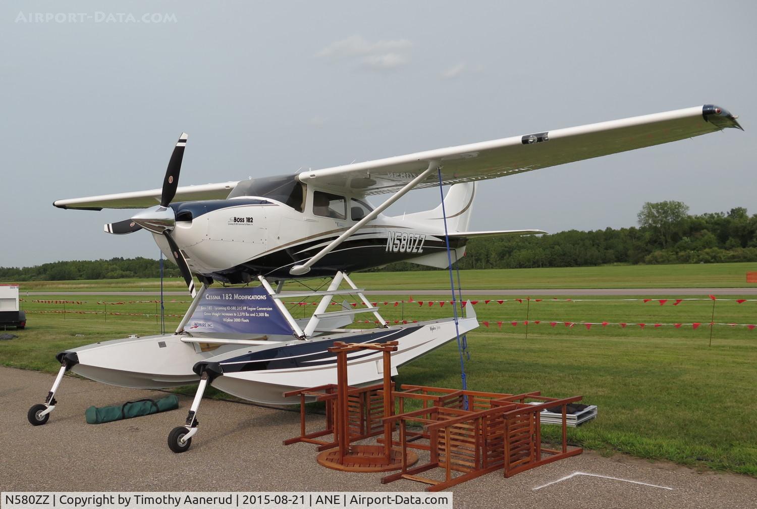 N580ZZ, 2003 Cessna 182T Skylane C/N 18281237, 2003 Cessna 182T, c/n: 18281237,  2015 AOPA FLY-IN Minneapolis, MN