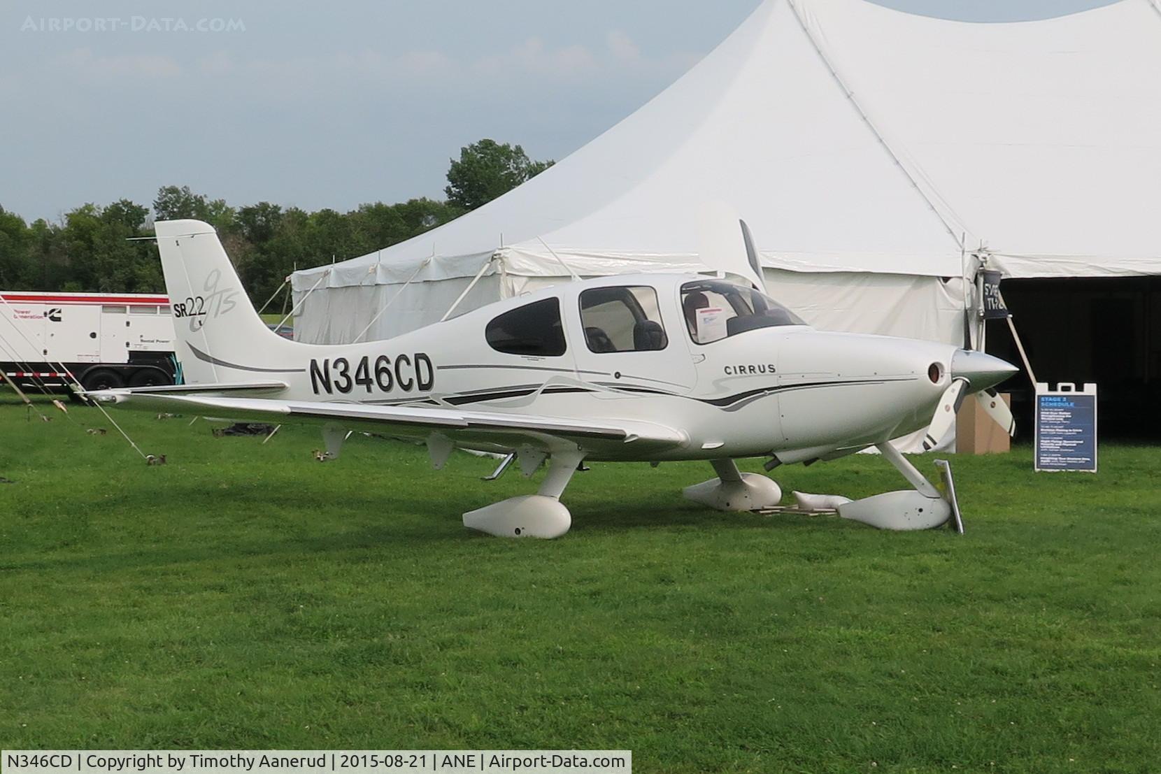 N346CD, 2005 Cirrus SR22 GTS C/N 1333, 2005 Cirrus SR22 GTS, c/n: 1333, 2015 AOPA FLY-IN Minneapolis, MN