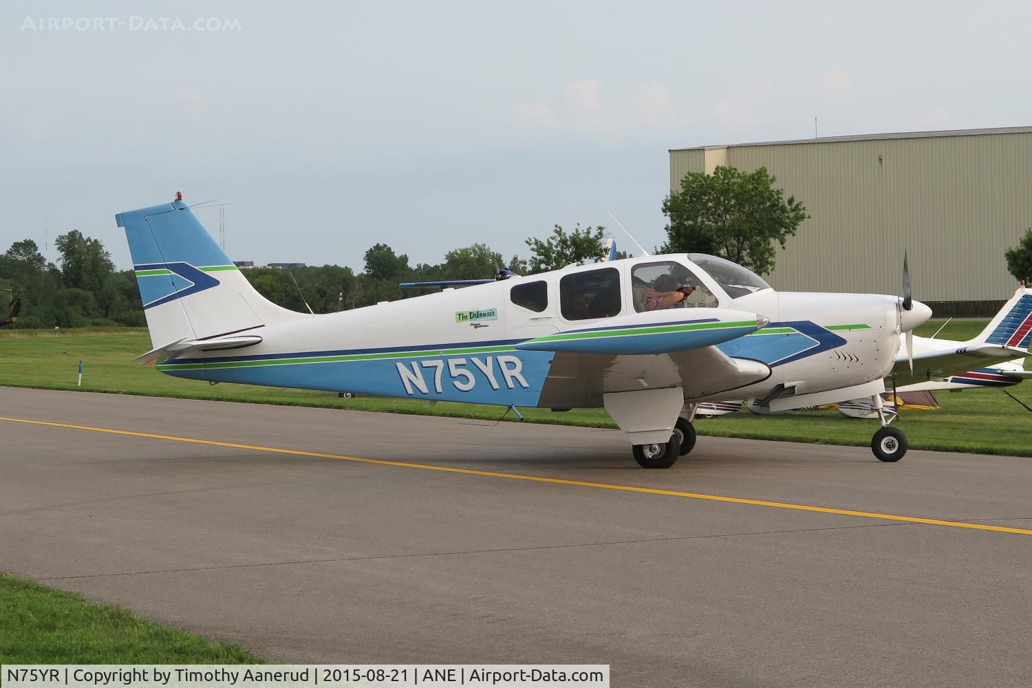 N75YR, 1963 Beech 35-B33 Debonair C/N CD-685, 1963 Beech 35-B33, c/n: CD-685, 2015 AOPA FLY-IN Minneapolis, MN