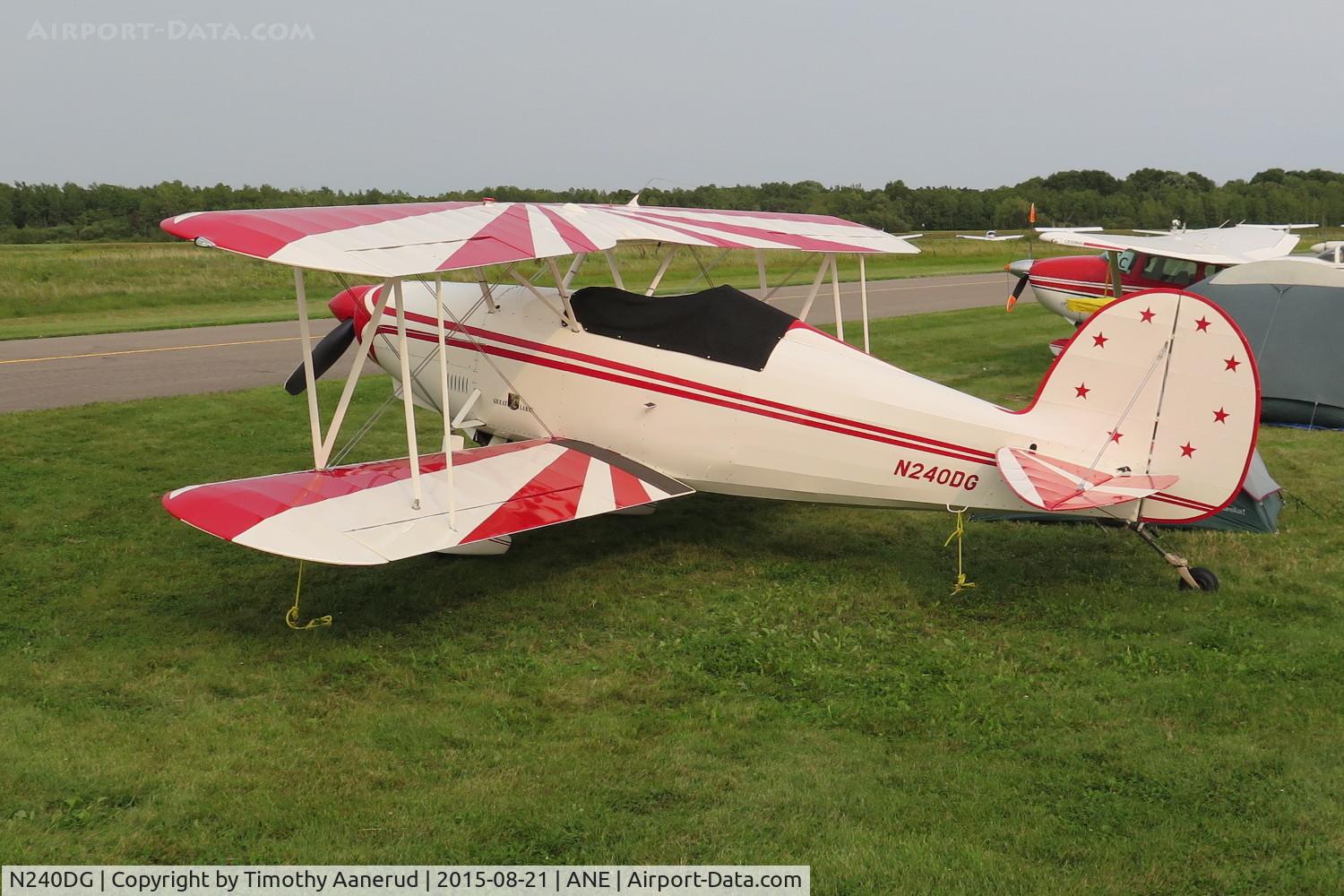 N240DG, 2014 Waco 2T-1A2 C/N 1202, 2014 Waco 2T-1A2, c/n: 1202, 2015 AOPA FLY-IN Minneapolis, MN